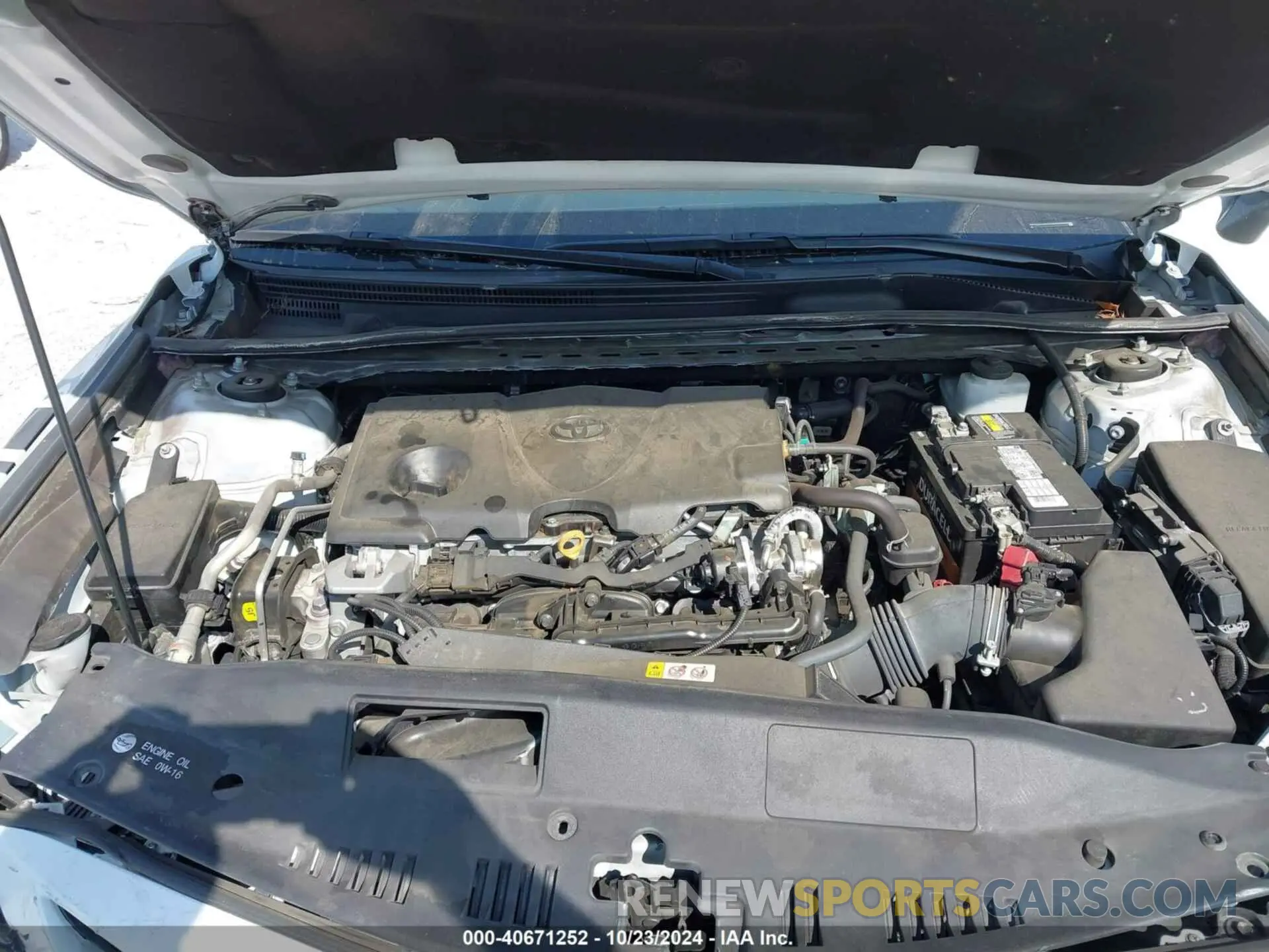 10 fotografías del automóvil dañado 4T1K61AK3MU606996 TOYOTA CAMRY 2021