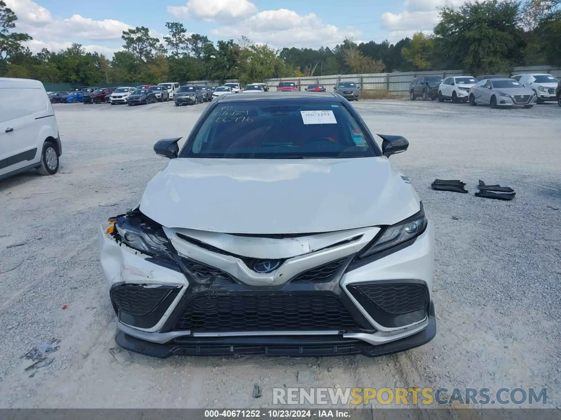 12 fotografías del automóvil dañado 4T1K61AK3MU606996 TOYOTA CAMRY 2021