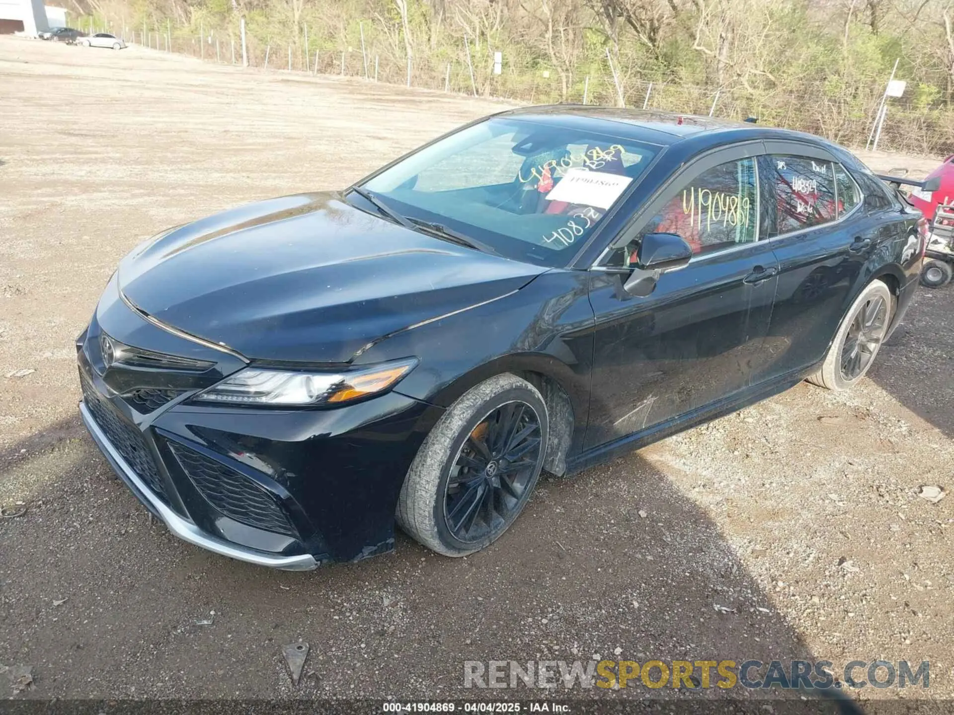 2 fotografías del automóvil dañado 4T1K61AK4MU408329 TOYOTA CAMRY 2021