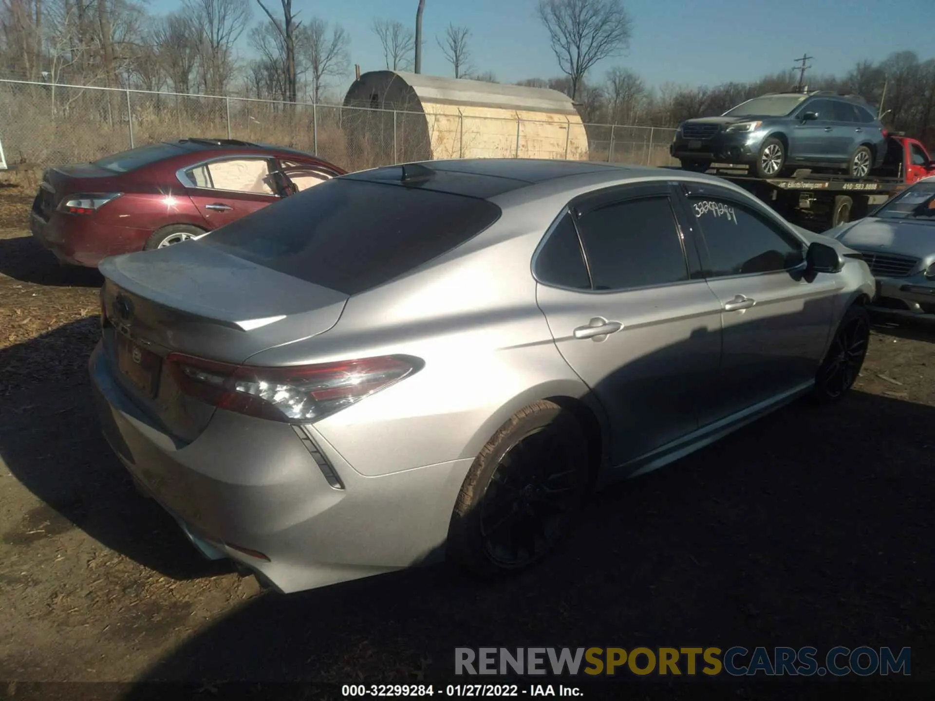 4 fotografías del automóvil dañado 4T1K61AK4MU414308 TOYOTA CAMRY 2021