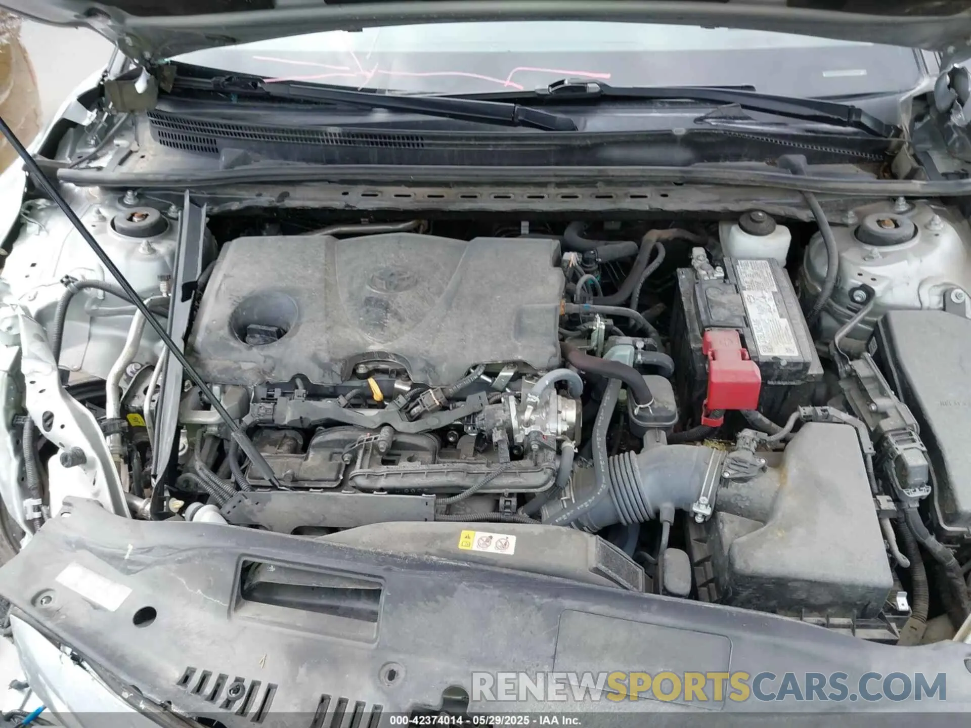 10 fotografías del automóvil dañado 4T1K61AK4MU445543 TOYOTA CAMRY 2021