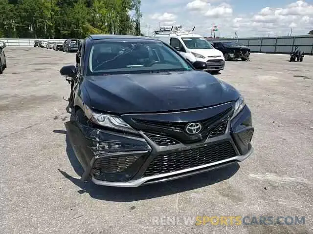 11 fotografías del automóvil dañado 4T1K61AK4MU447762 TOYOTA CAMRY 2021