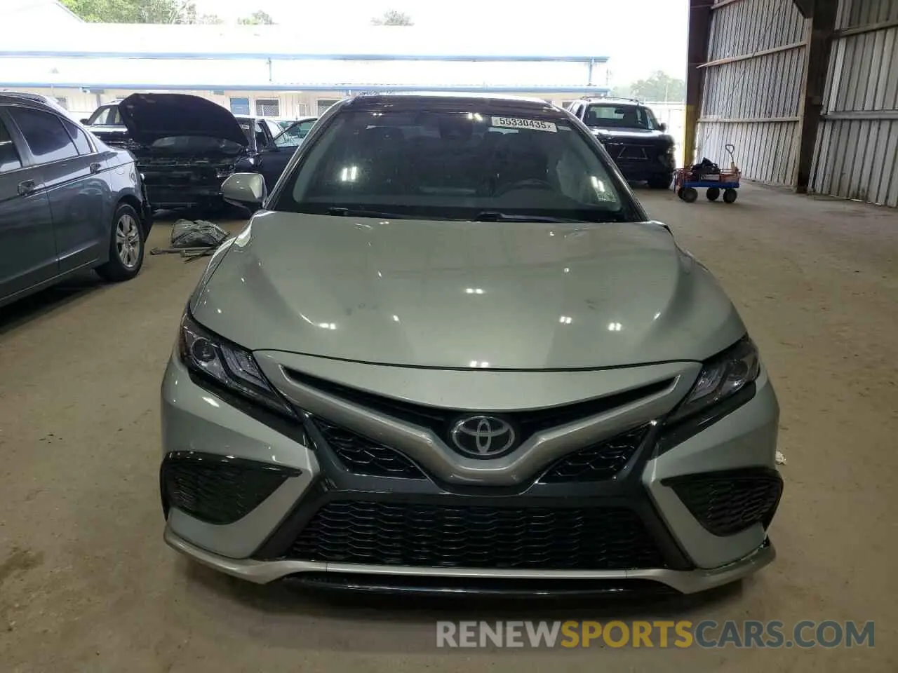 5 fotografías del automóvil dañado 4T1K61AK4MU463279 TOYOTA CAMRY 2021
