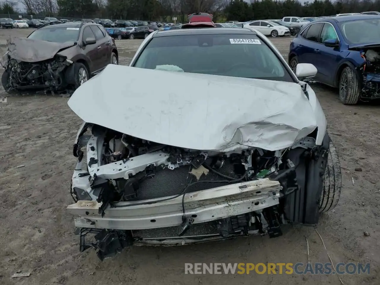 5 fotografías del automóvil dañado 4T1K61AK4MU549580 TOYOTA CAMRY 2021
