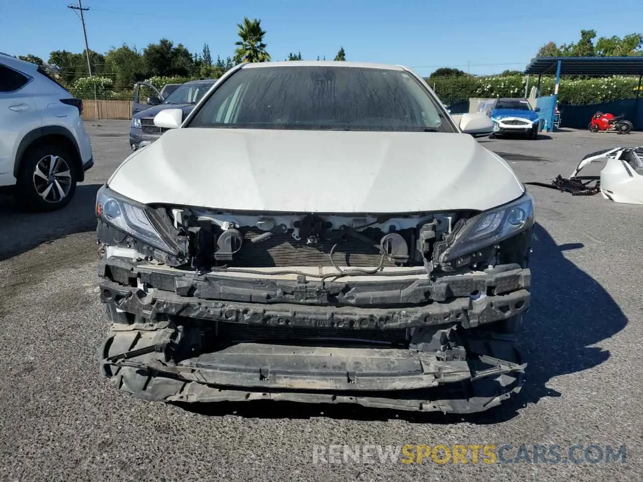 5 fotografías del automóvil dañado 4T1K61AK5MU454803 TOYOTA CAMRY 2021