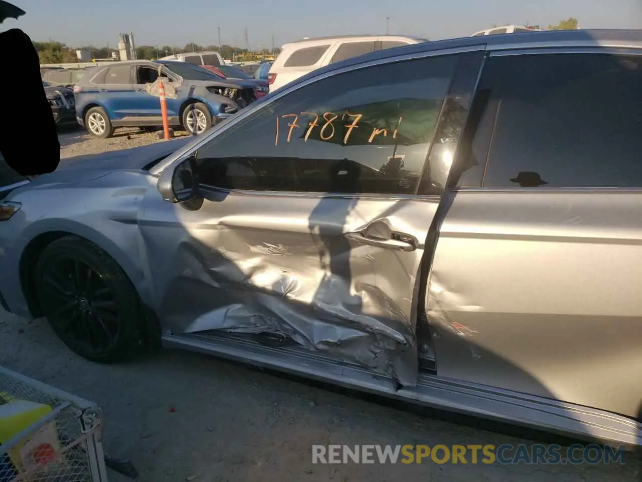 9 fotografías del automóvil dañado 4T1K61AK5MU455613 TOYOTA CAMRY 2021