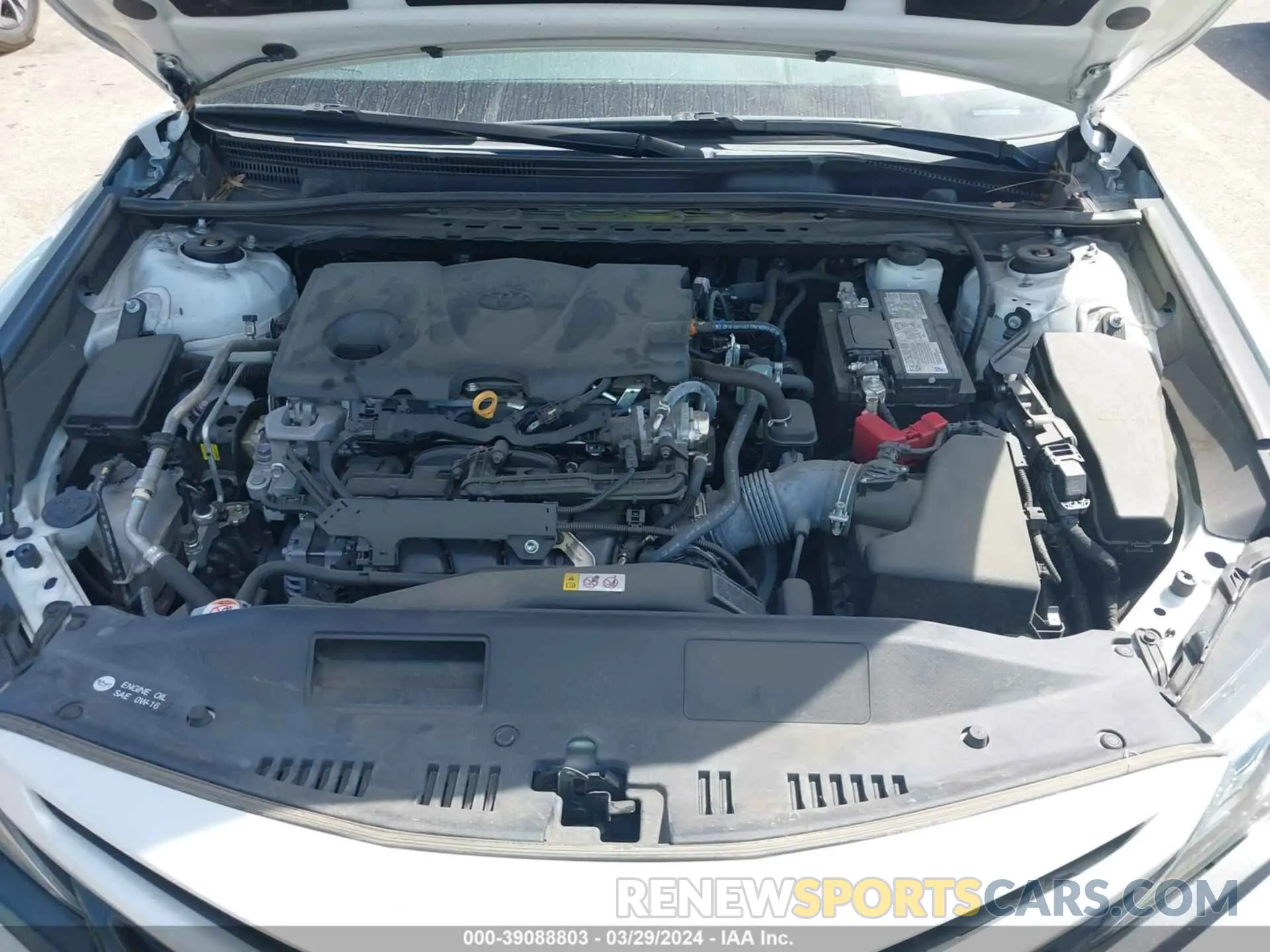 10 fotografías del automóvil dañado 4T1K61AK5MU469785 TOYOTA CAMRY 2021