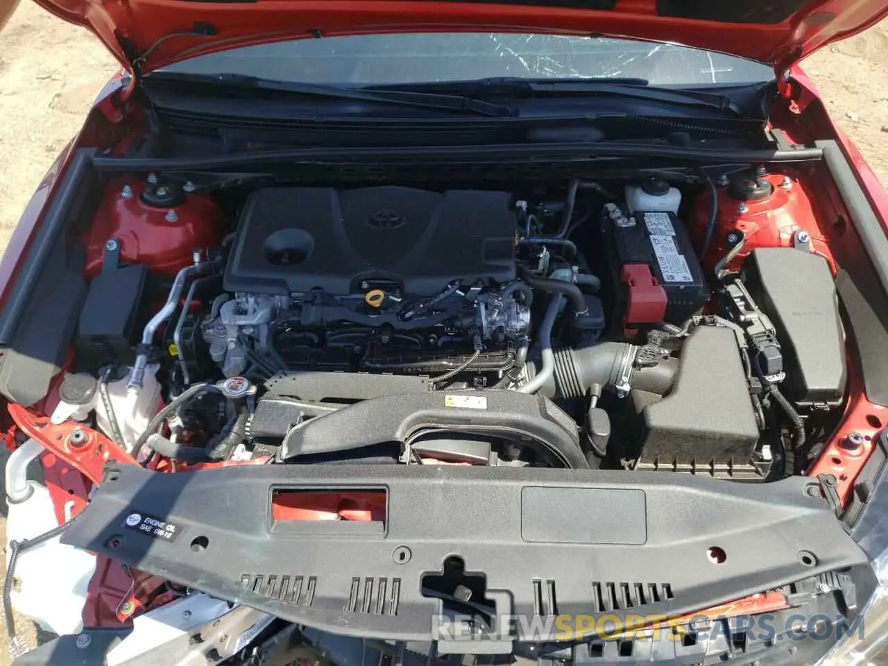 7 fotografías del automóvil dañado 4T1K61AK5MU481970 TOYOTA CAMRY 2021