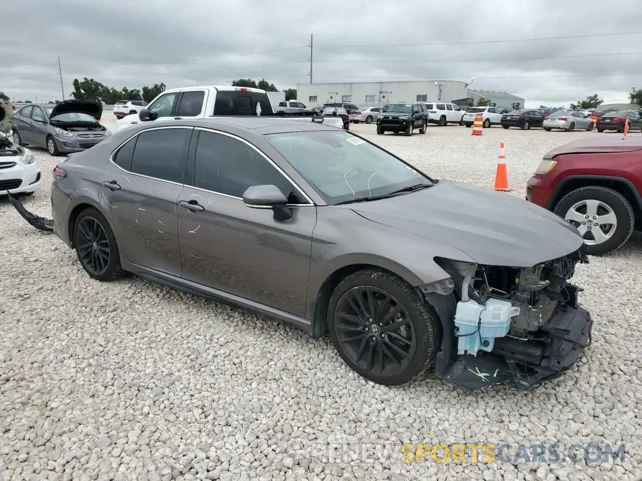 4 fotografías del automóvil dañado 4T1K61AK5MU482830 TOYOTA CAMRY 2021