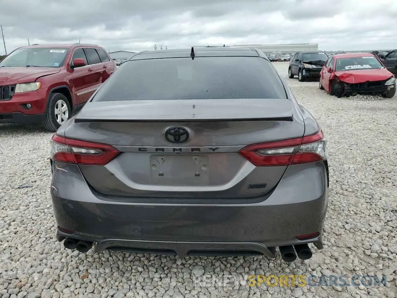 6 fotografías del automóvil dañado 4T1K61AK5MU482830 TOYOTA CAMRY 2021