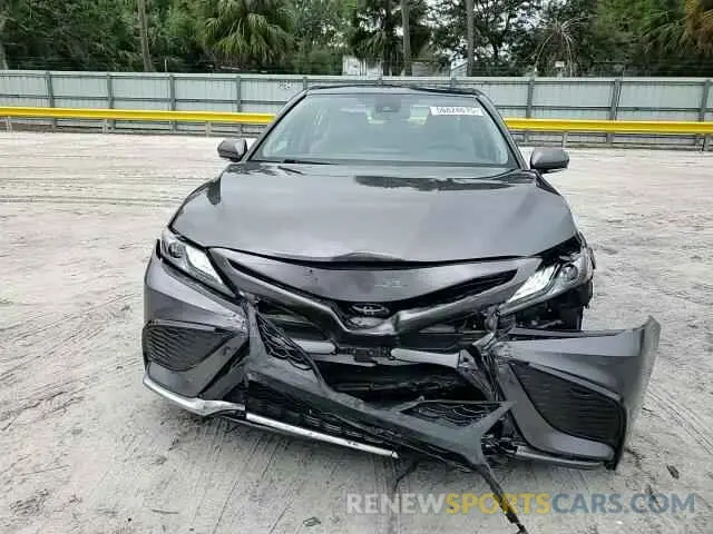 13 fotografías del automóvil dañado 4T1K61AK5MU512506 TOYOTA CAMRY 2021