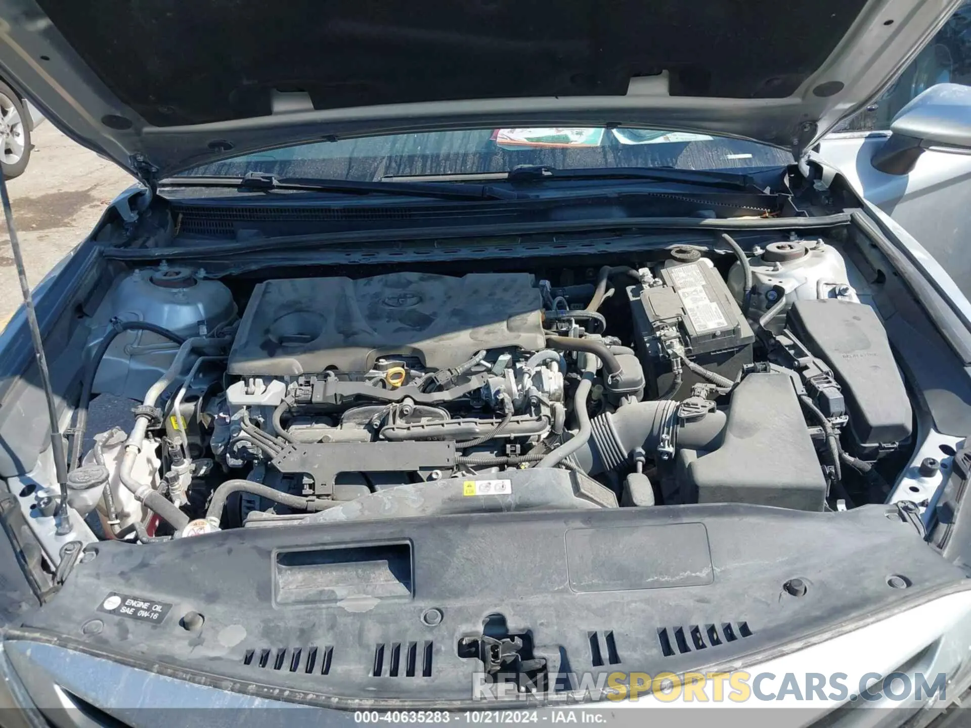 10 fotografías del automóvil dañado 4T1K61AK5MU565030 TOYOTA CAMRY 2021