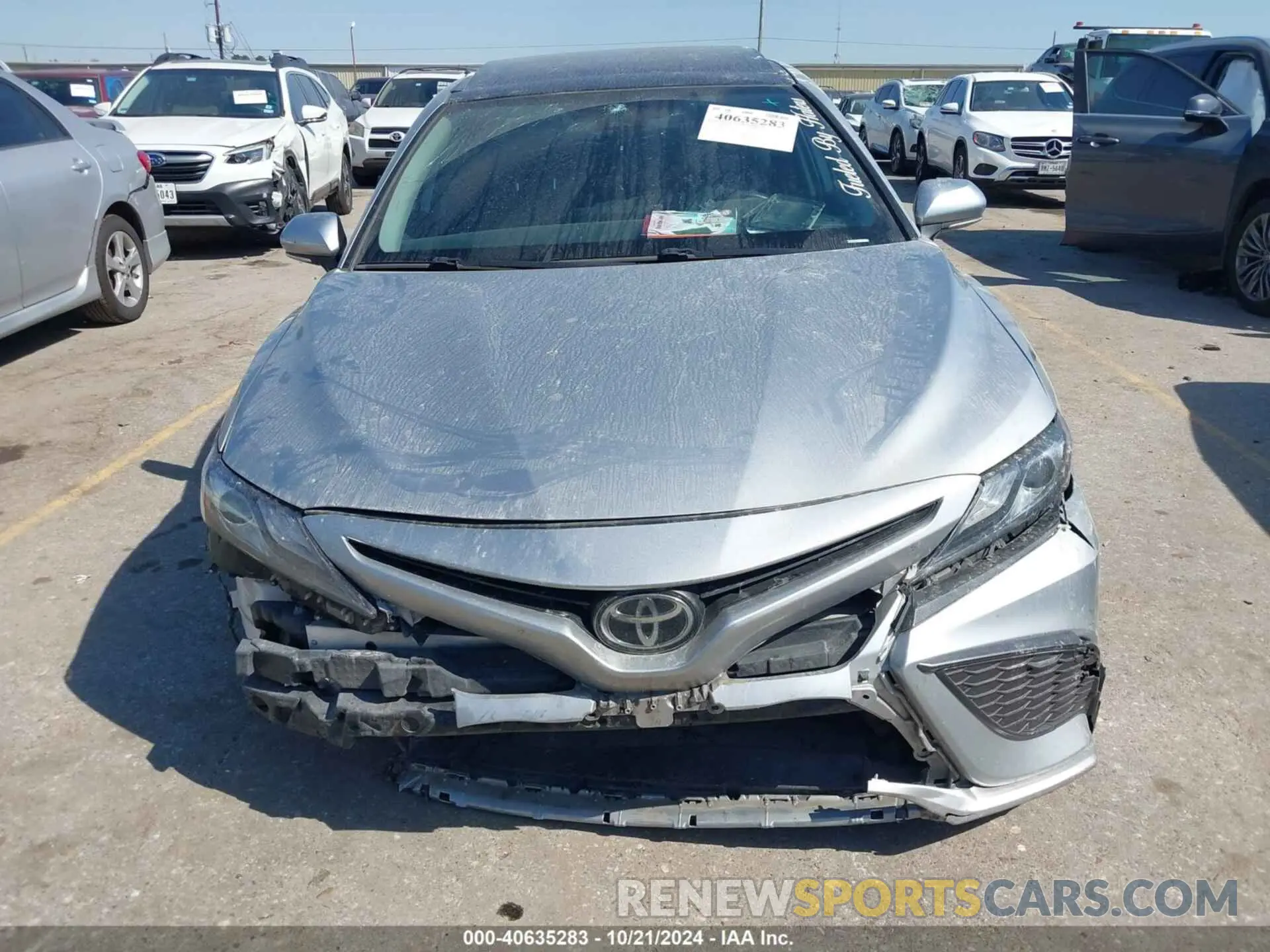 12 fotografías del automóvil dañado 4T1K61AK5MU565030 TOYOTA CAMRY 2021