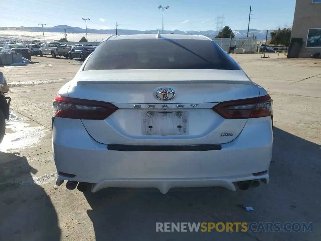 6 fotografías del automóvil dañado 4T1K61AK5MU578019 TOYOTA CAMRY 2021