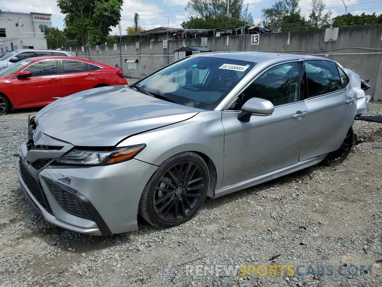 1 fotografías del automóvil dañado 4T1K61AK5MU614498 TOYOTA CAMRY 2021