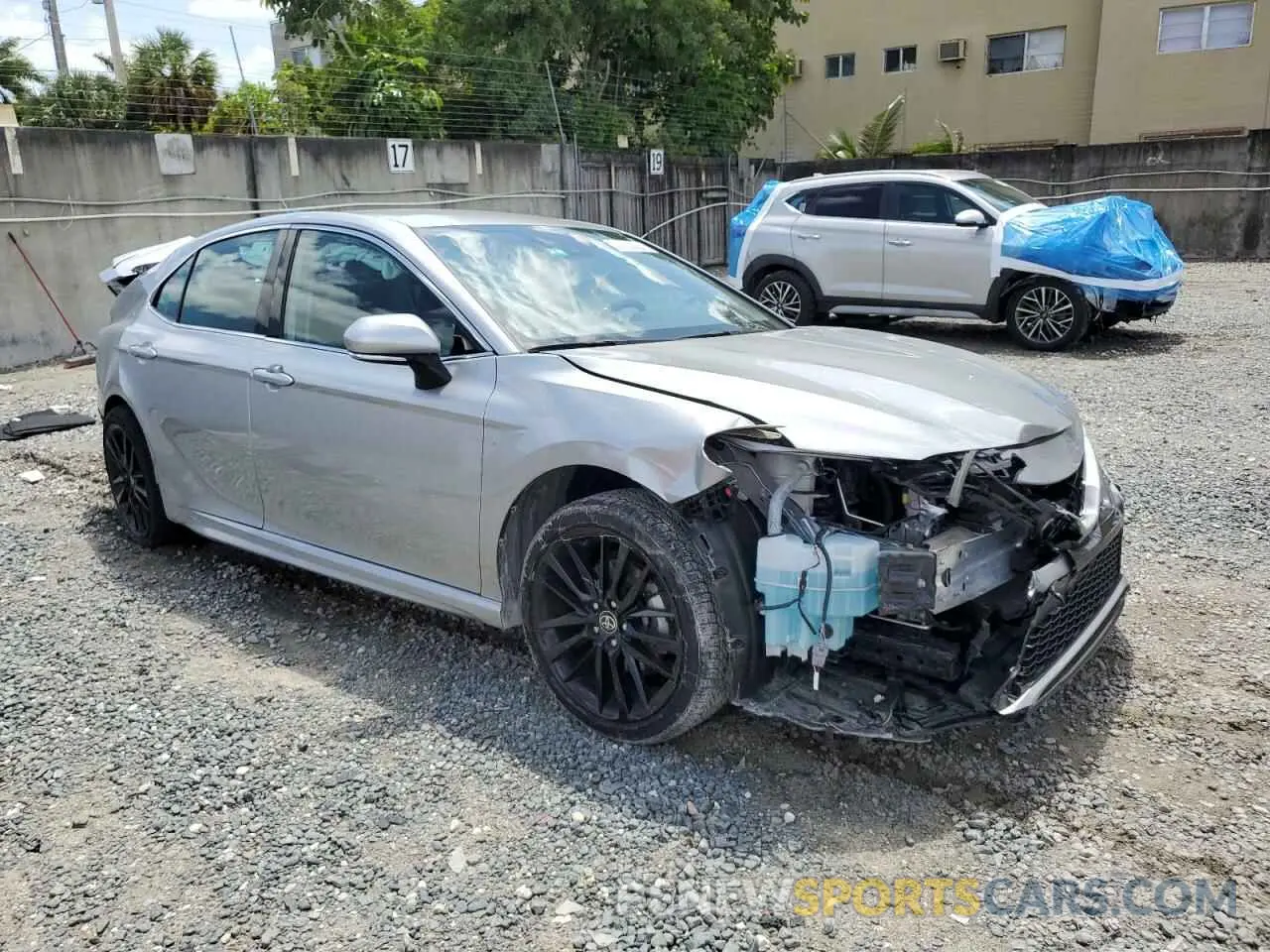 4 fotografías del automóvil dañado 4T1K61AK5MU614498 TOYOTA CAMRY 2021