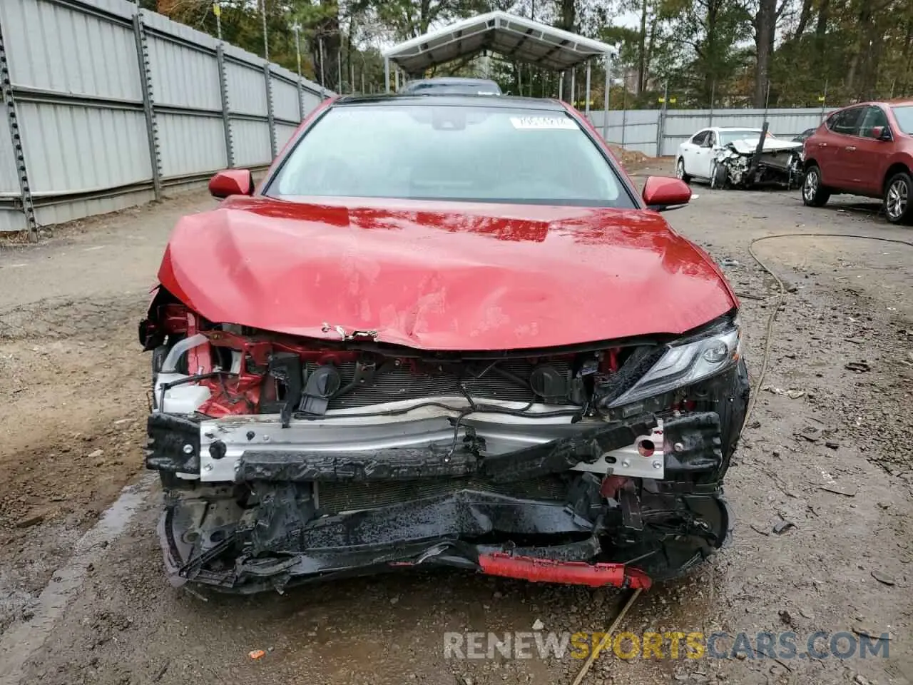 5 fotografías del automóvil dañado 4T1K61AK6MU422913 TOYOTA CAMRY 2021