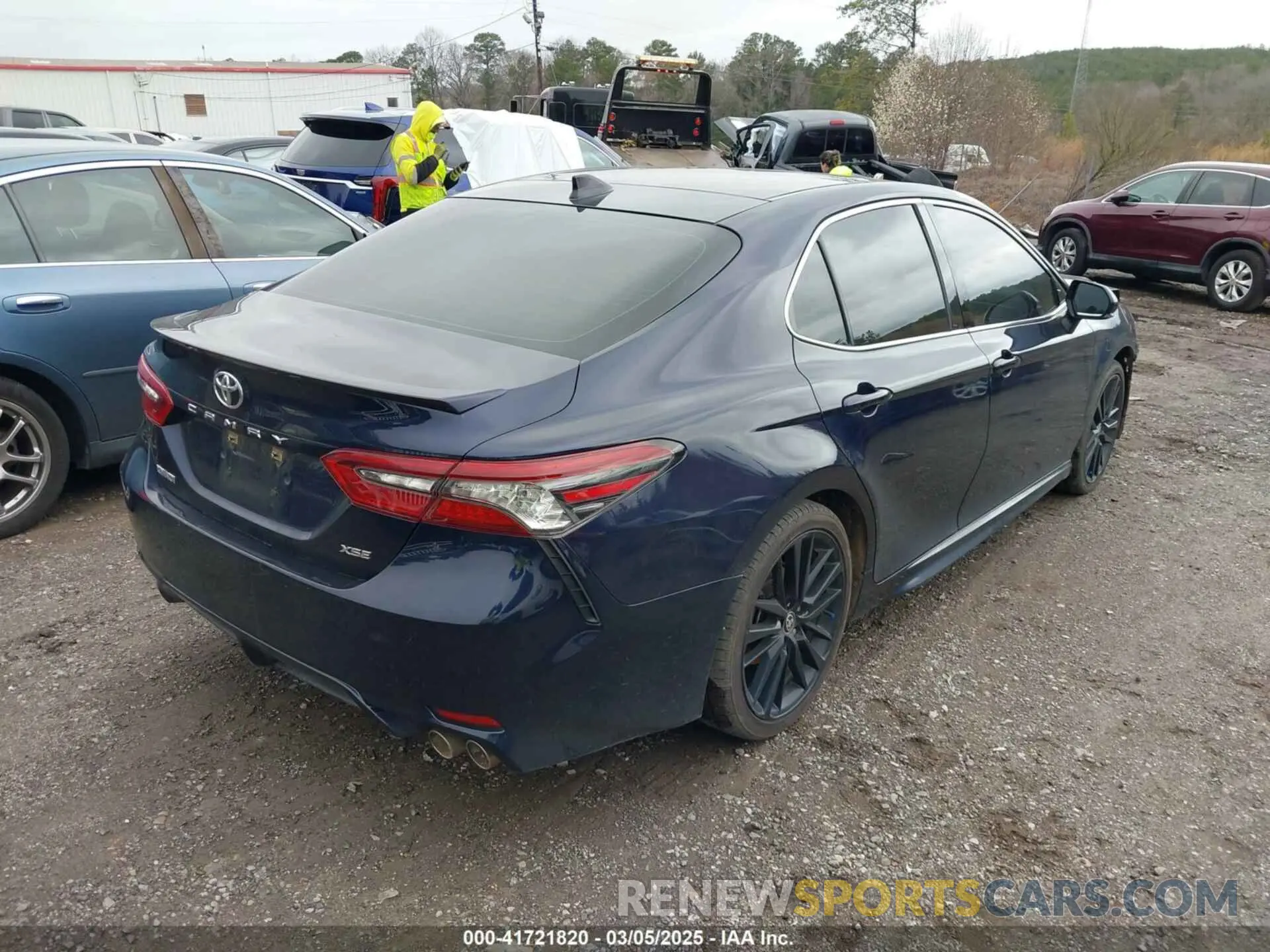 4 fotografías del automóvil dañado 4T1K61AK6MU458214 TOYOTA CAMRY 2021