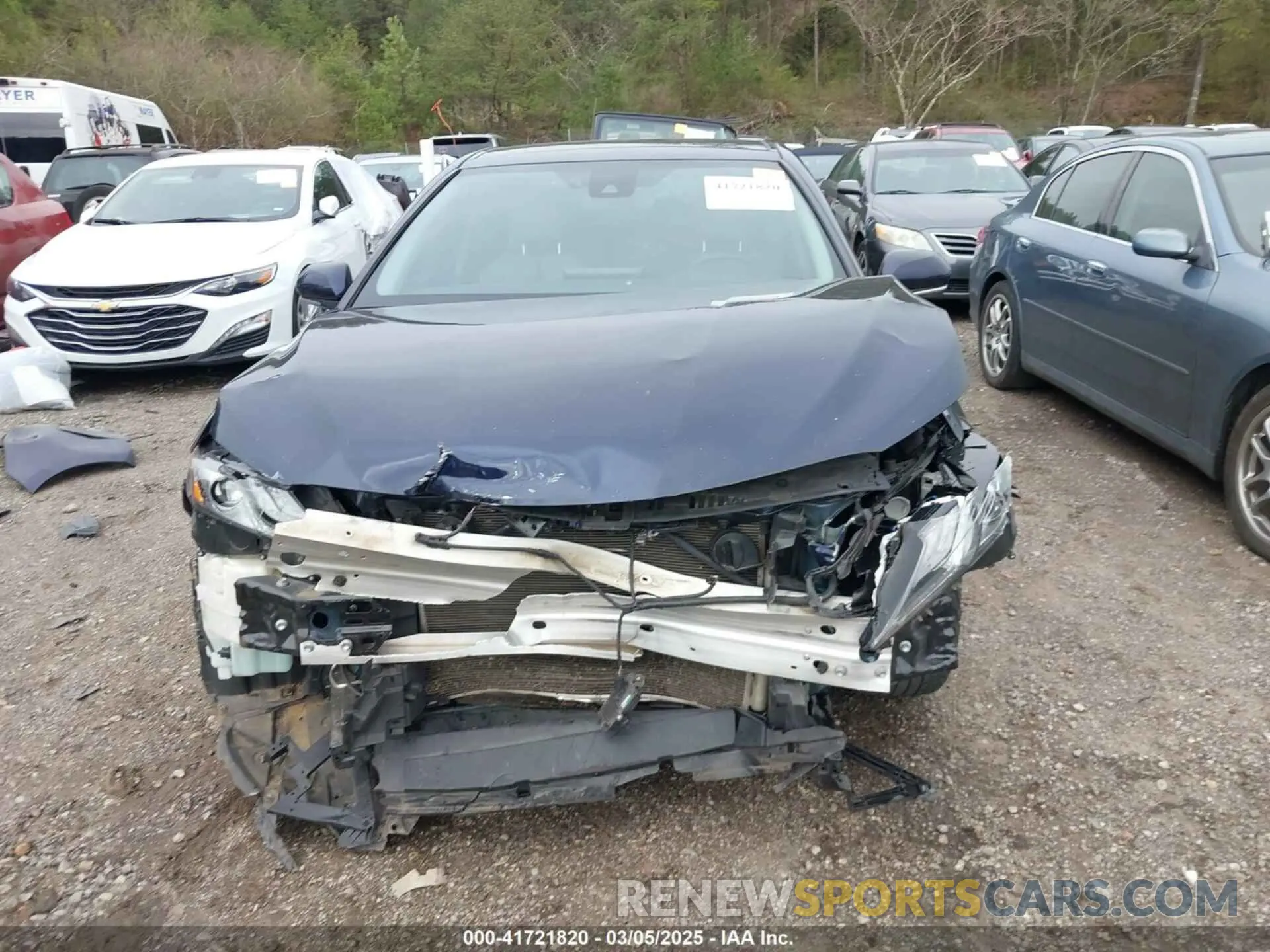 6 fotografías del automóvil dañado 4T1K61AK6MU458214 TOYOTA CAMRY 2021