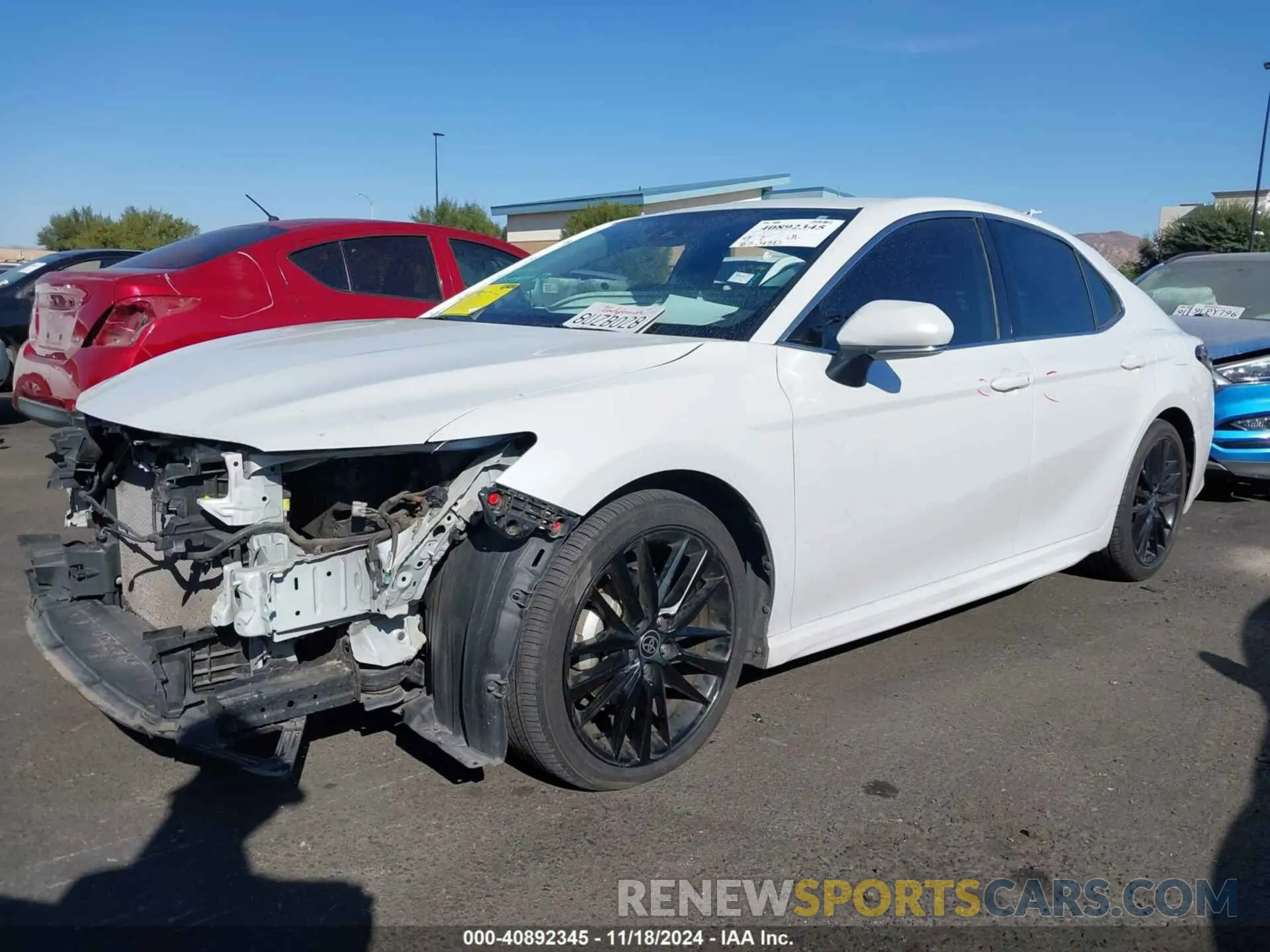 2 fotografías del automóvil dañado 4T1K61AK6MU535468 TOYOTA CAMRY 2021