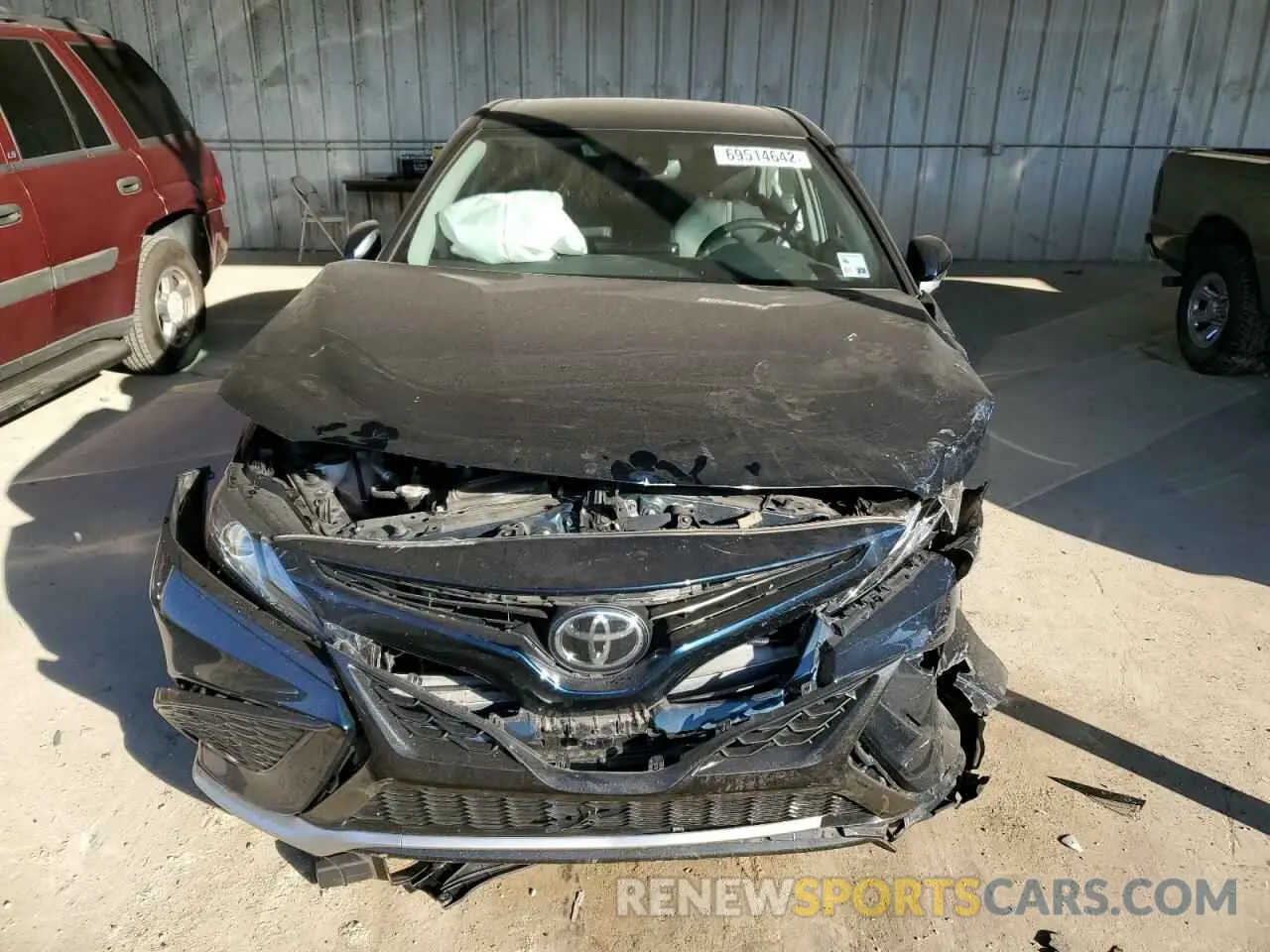 5 fotografías del automóvil dañado 4T1K61AK6MU543358 TOYOTA CAMRY 2021