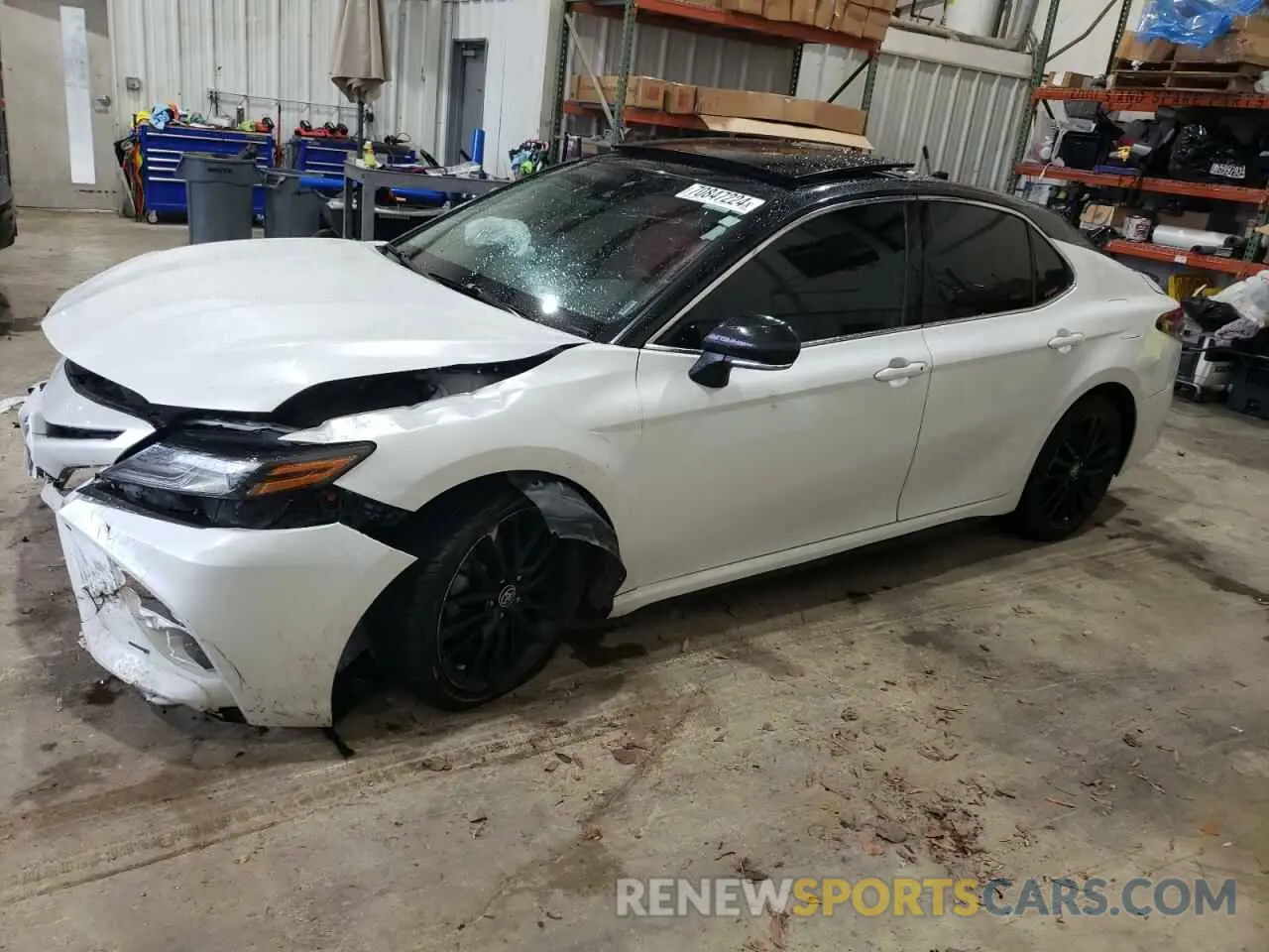1 fotografías del automóvil dañado 4T1K61AK6MU555137 TOYOTA CAMRY 2021