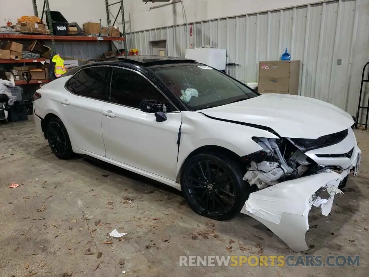 4 fotografías del automóvil dañado 4T1K61AK6MU555137 TOYOTA CAMRY 2021
