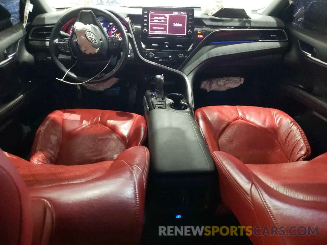 8 fotografías del automóvil dañado 4T1K61AK6MU555137 TOYOTA CAMRY 2021