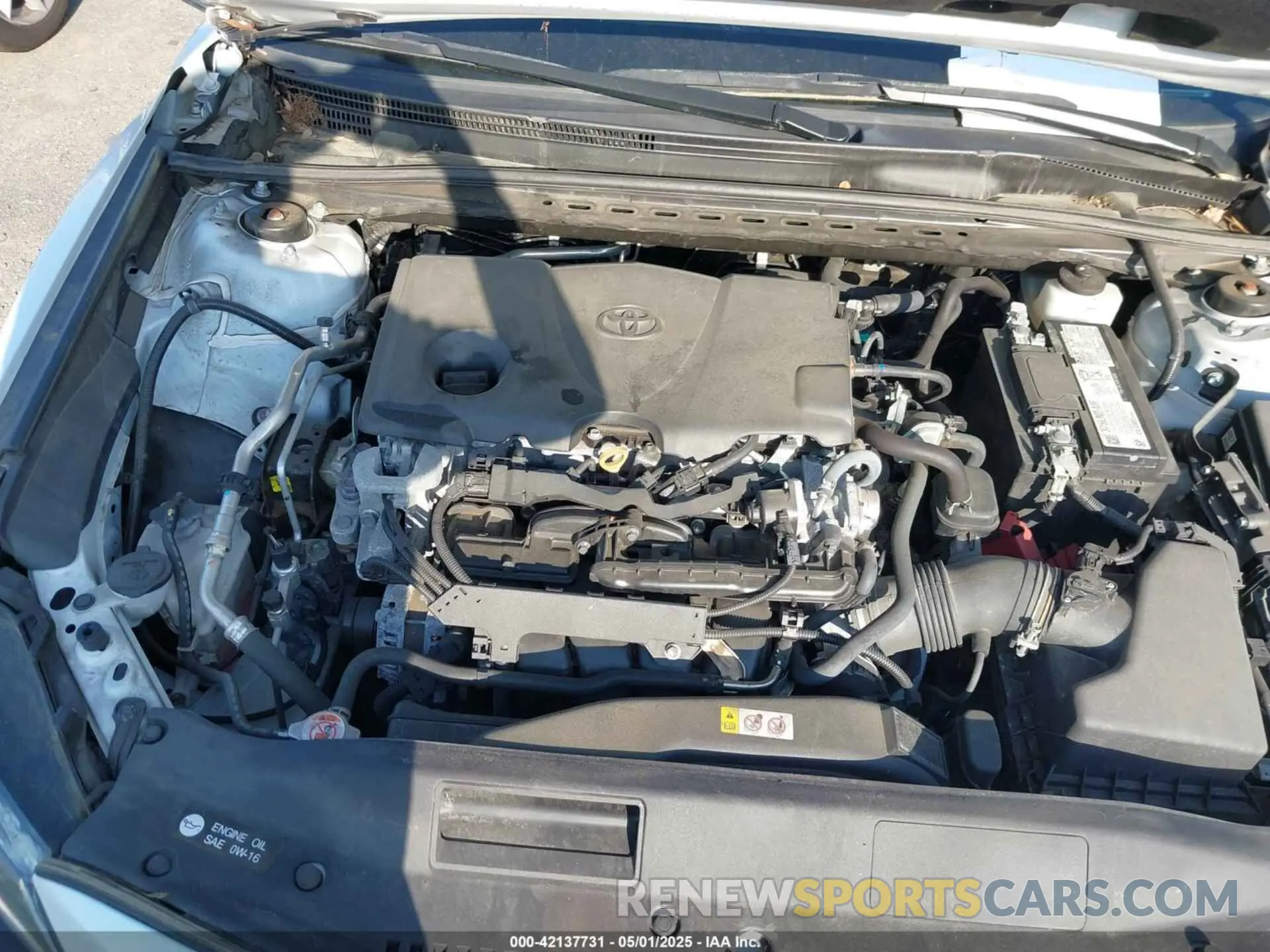 10 fotografías del automóvil dañado 4T1K61AK6MU557874 TOYOTA CAMRY 2021
