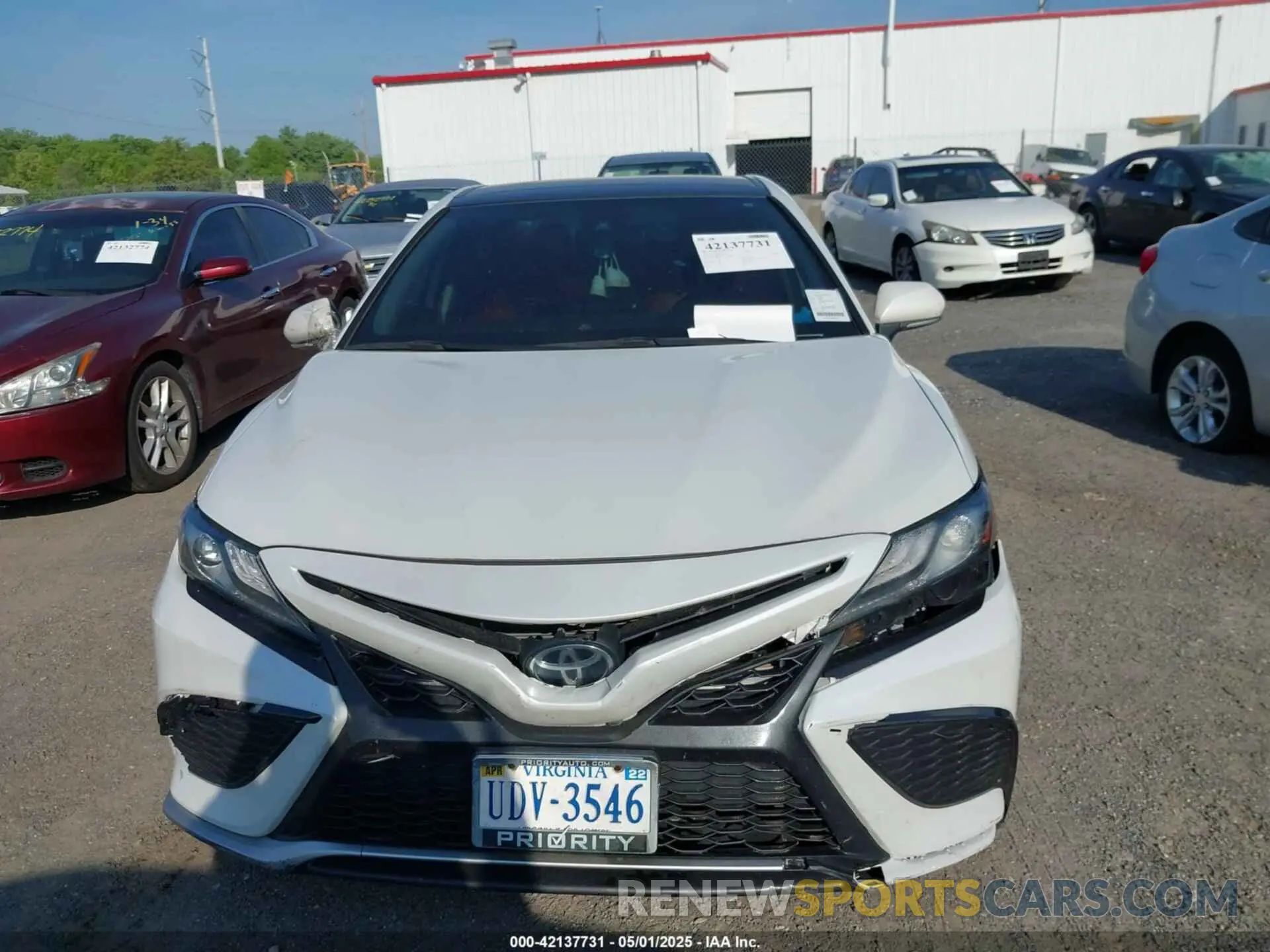 11 fotografías del automóvil dañado 4T1K61AK6MU557874 TOYOTA CAMRY 2021