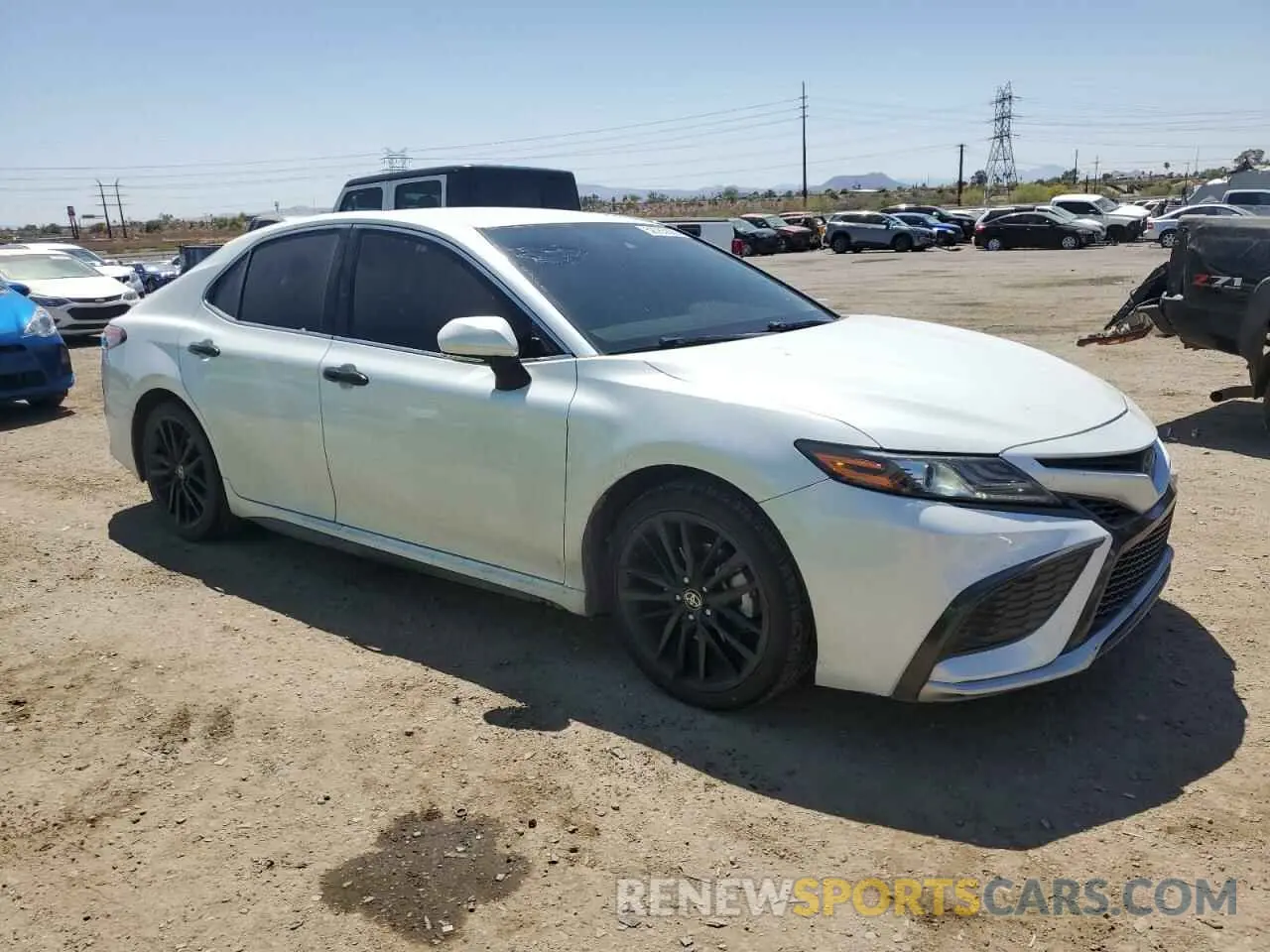 4 fotografías del automóvil dañado 4T1K61AK6MU604515 TOYOTA CAMRY 2021