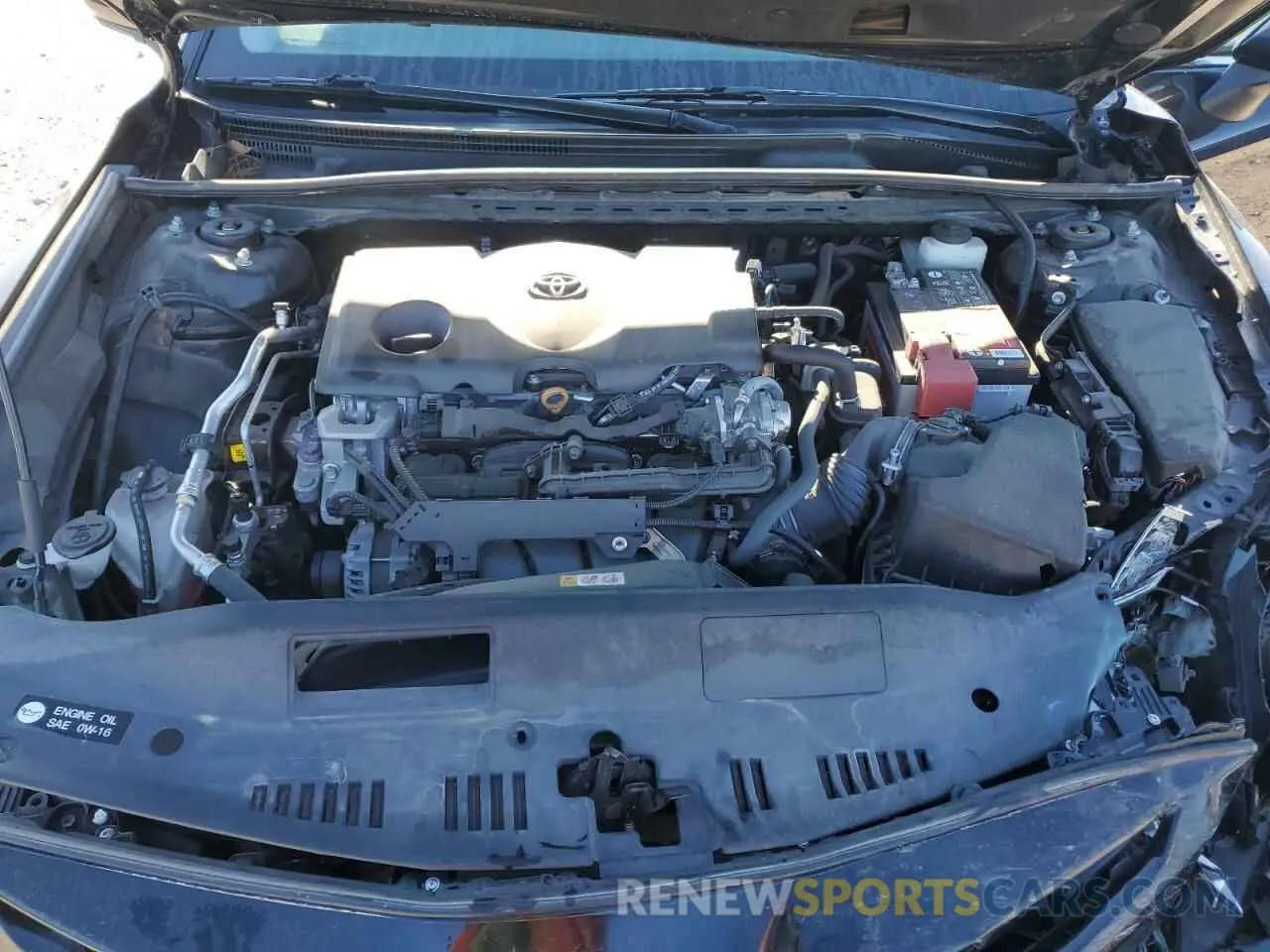 11 fotografías del automóvil dañado 4T1K61AK7MU404159 TOYOTA CAMRY 2021
