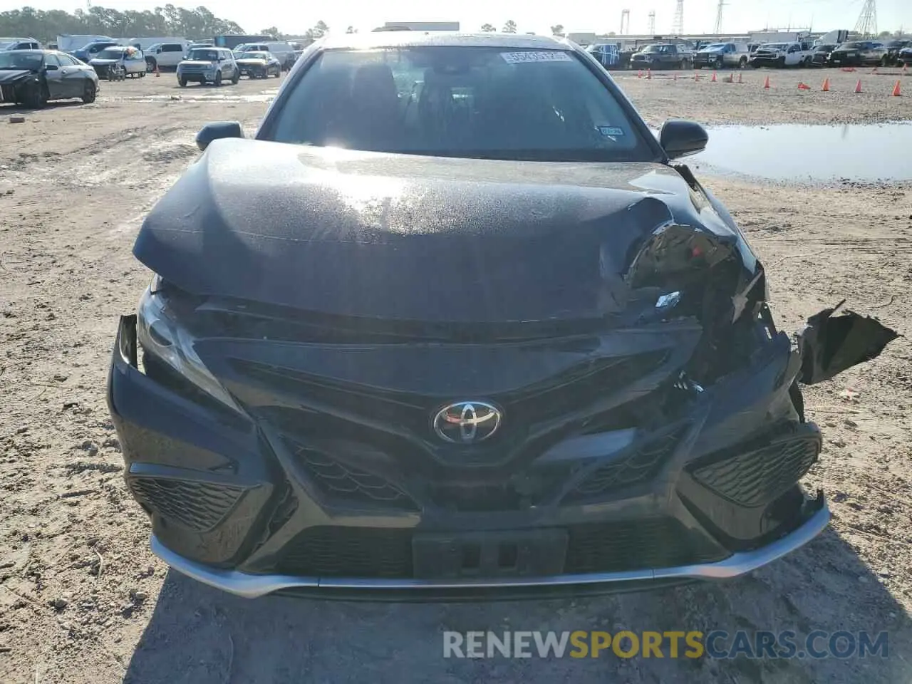 5 fotografías del automóvil dañado 4T1K61AK7MU404159 TOYOTA CAMRY 2021