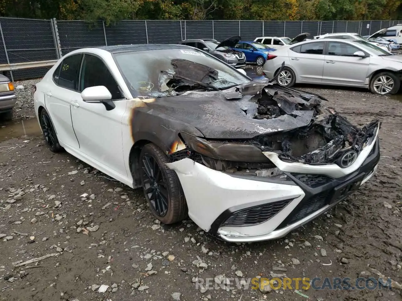 1 fotografías del automóvil dañado 4T1K61AK7MU427537 TOYOTA CAMRY 2021