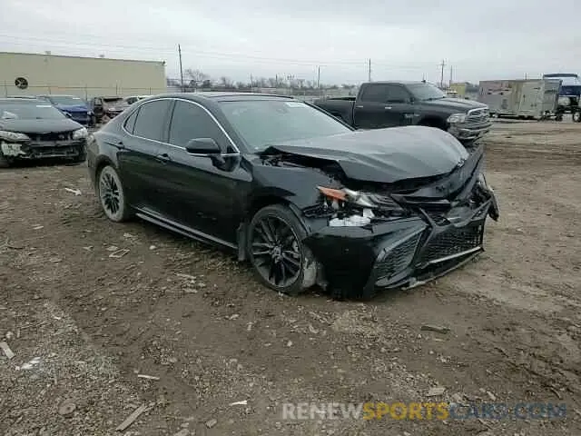 10 fotografías del automóvil dañado 4T1K61AK7MU432947 TOYOTA CAMRY 2021