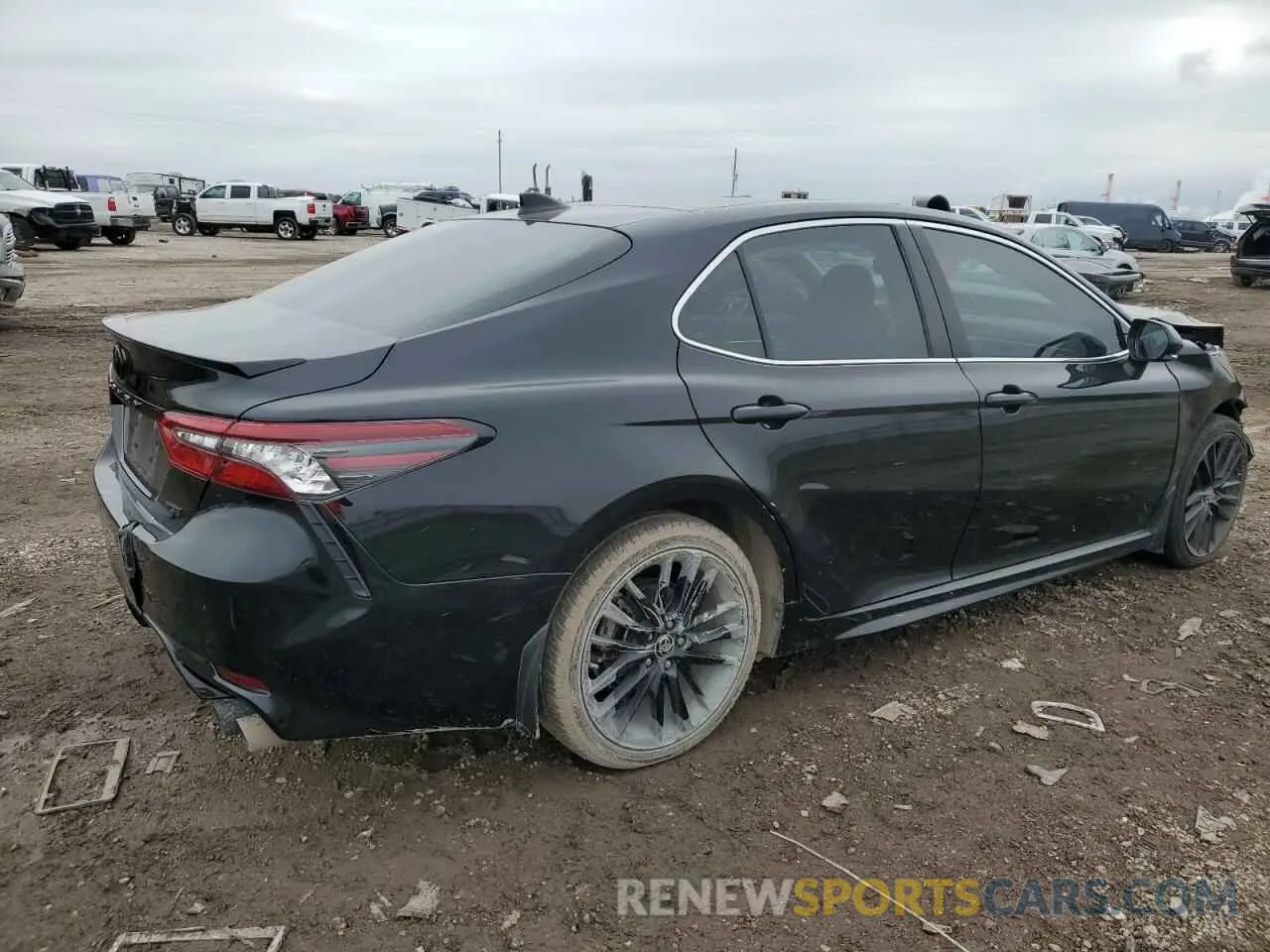 3 fotografías del automóvil dañado 4T1K61AK7MU432947 TOYOTA CAMRY 2021