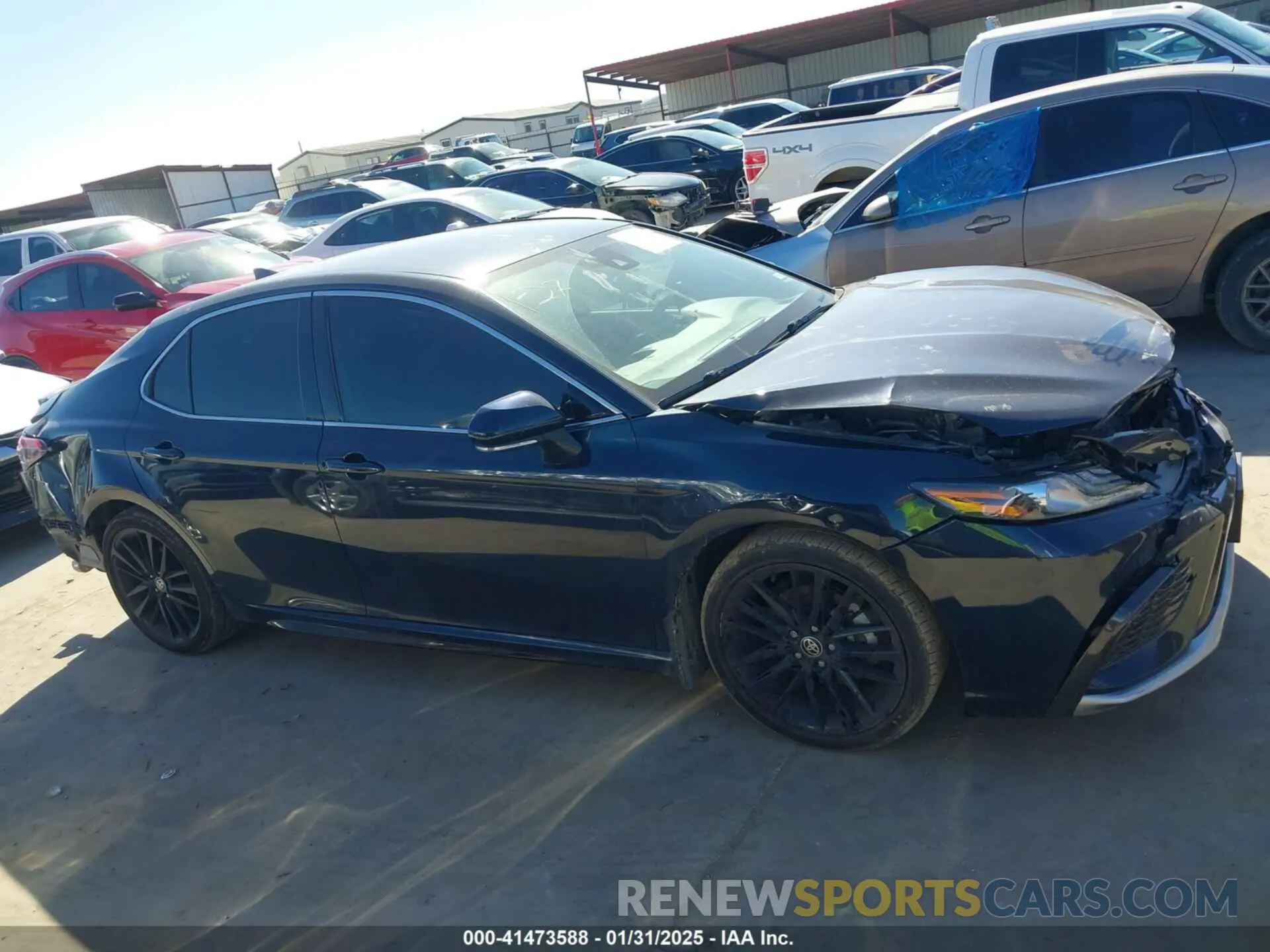 14 fotografías del automóvil dañado 4T1K61AK7MU495367 TOYOTA CAMRY 2021
