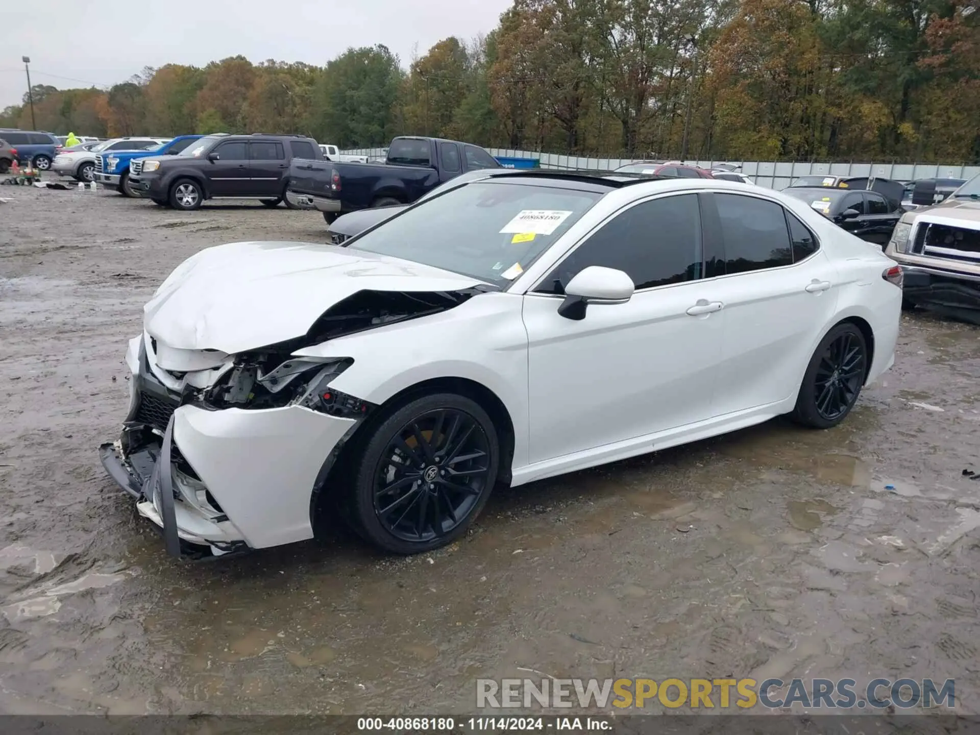 2 fotografías del automóvil dañado 4T1K61AK7MU544812 TOYOTA CAMRY 2021