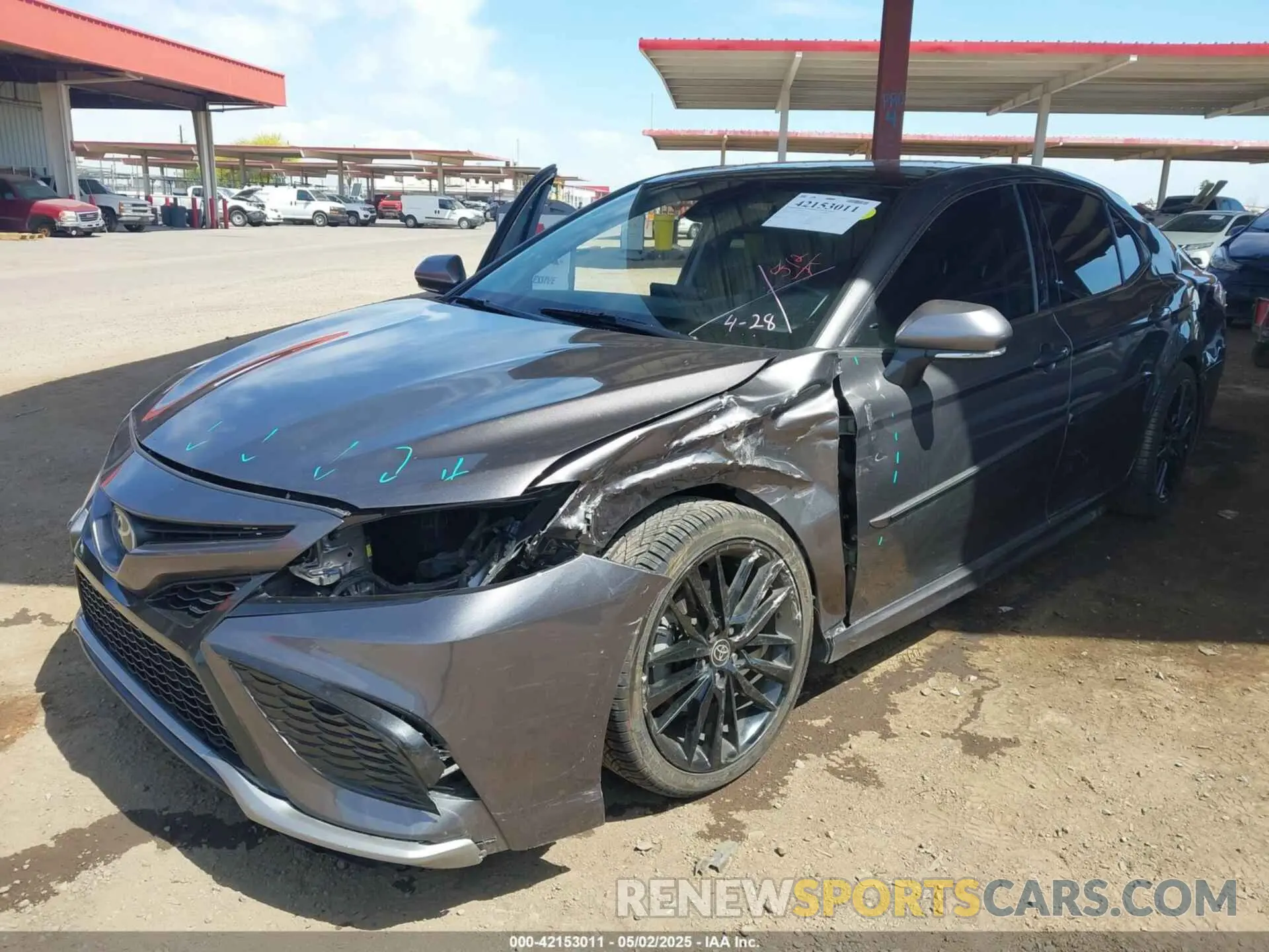 6 fotografías del automóvil dañado 4T1K61AK7MU557186 TOYOTA CAMRY 2021