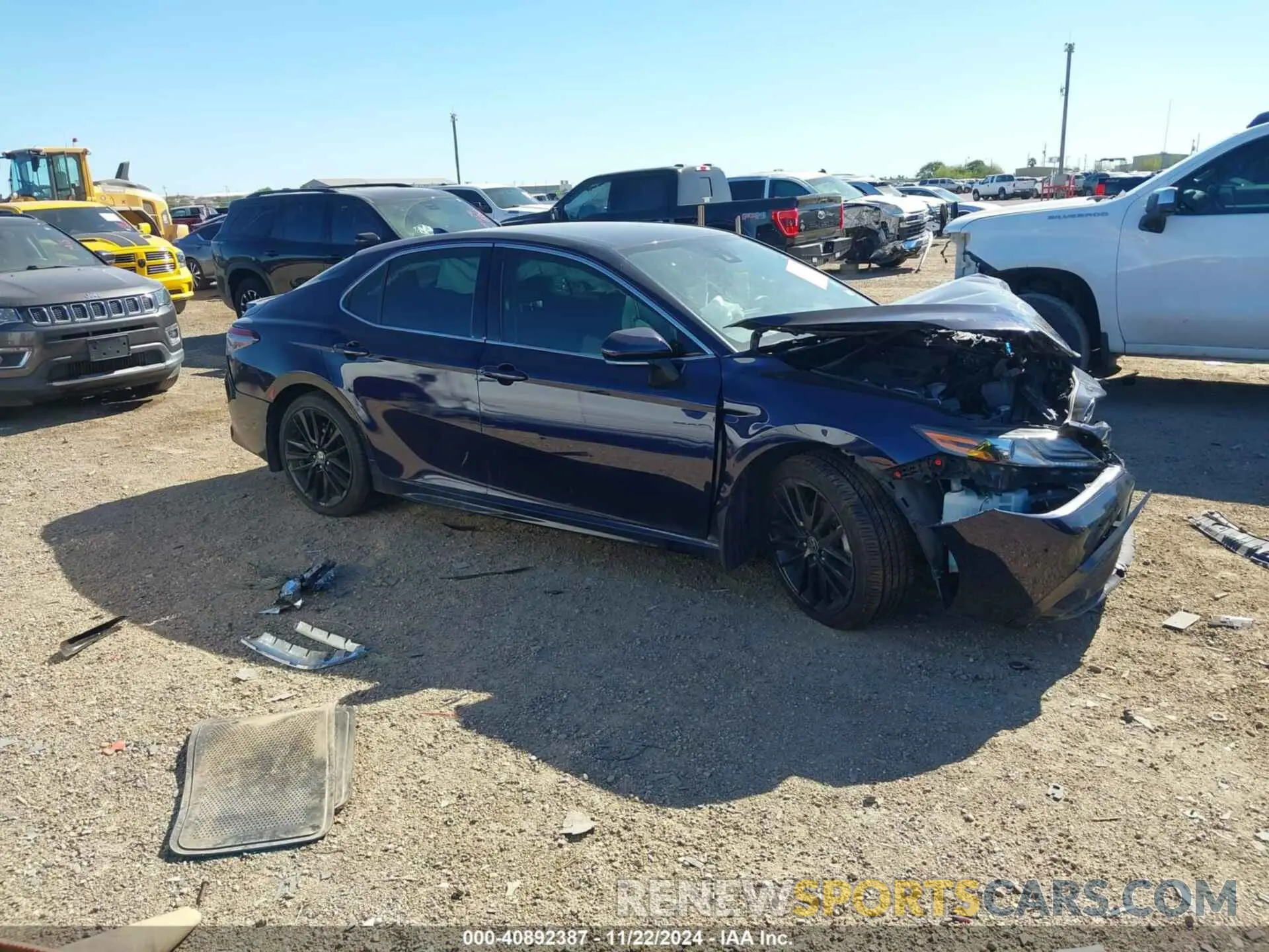 1 fotografías del automóvil dañado 4T1K61AK7MU611778 TOYOTA CAMRY 2021