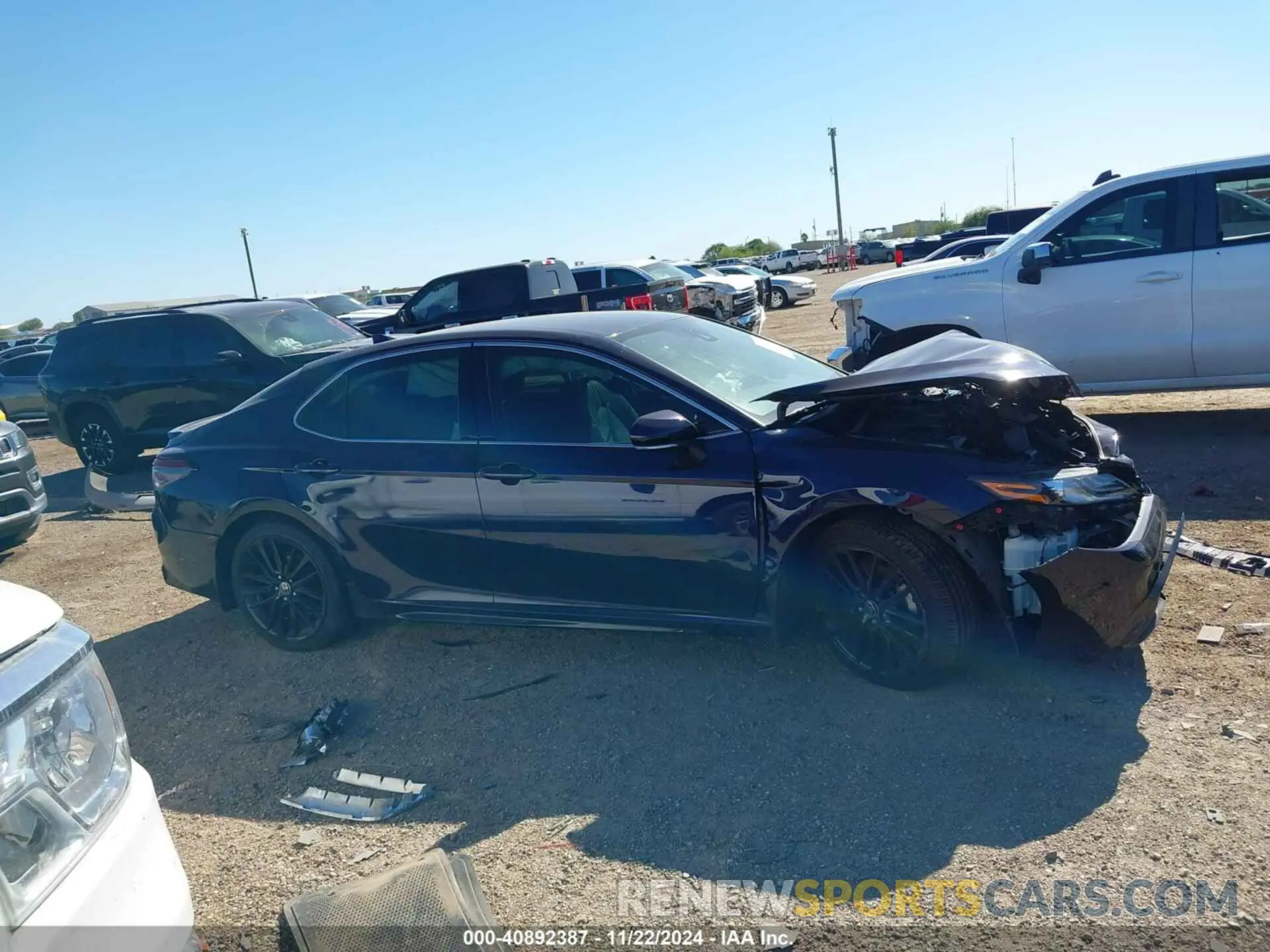 12 fotografías del automóvil dañado 4T1K61AK7MU611778 TOYOTA CAMRY 2021