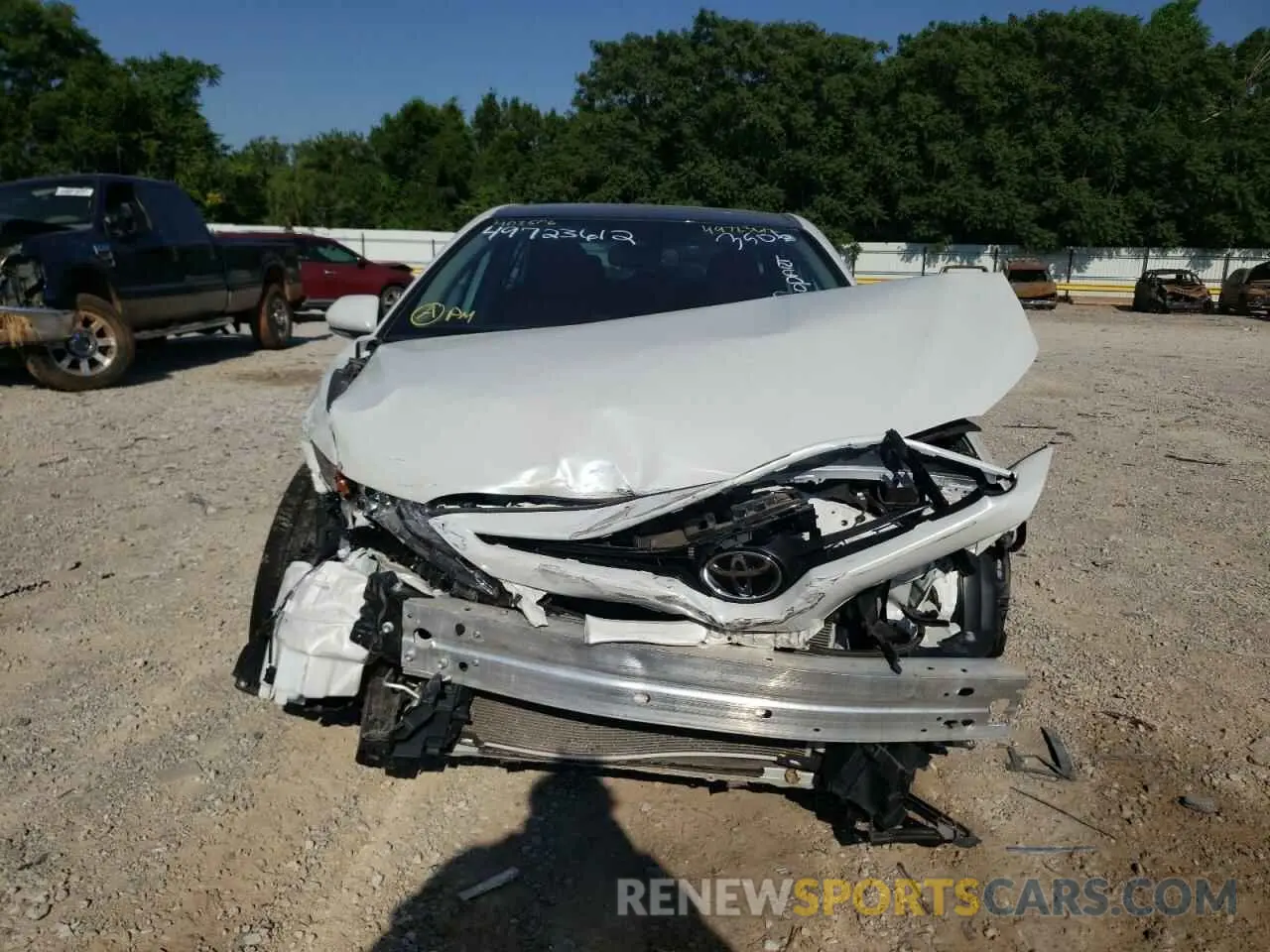 9 fotografías del automóvil dañado 4T1K61AK8MU403506 TOYOTA CAMRY 2021