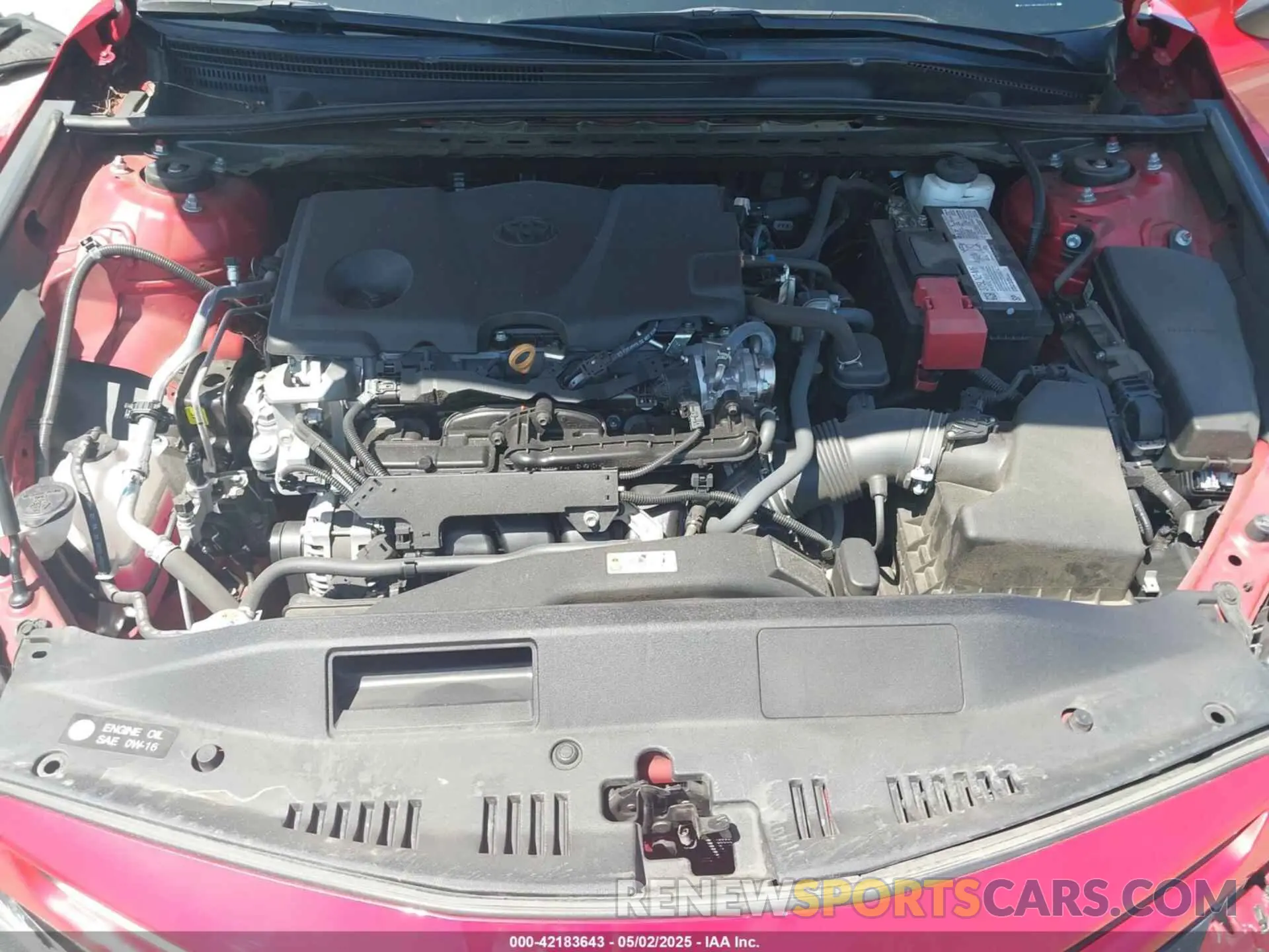 10 fotografías del automóvil dañado 4T1K61AK8MU429569 TOYOTA CAMRY 2021