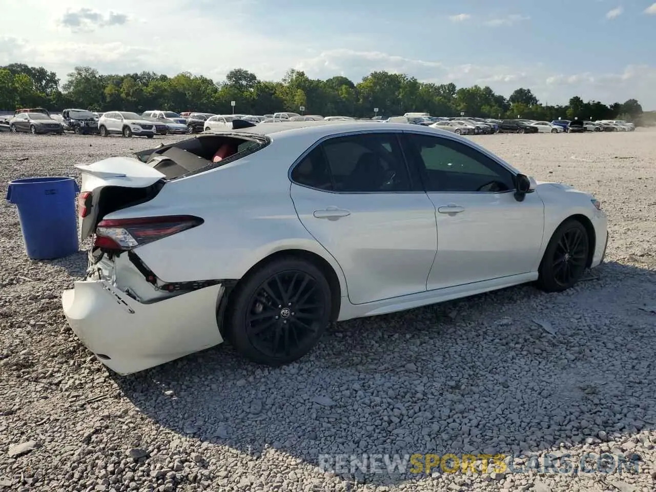 3 fotografías del automóvil dañado 4T1K61AK8MU543992 TOYOTA CAMRY 2021