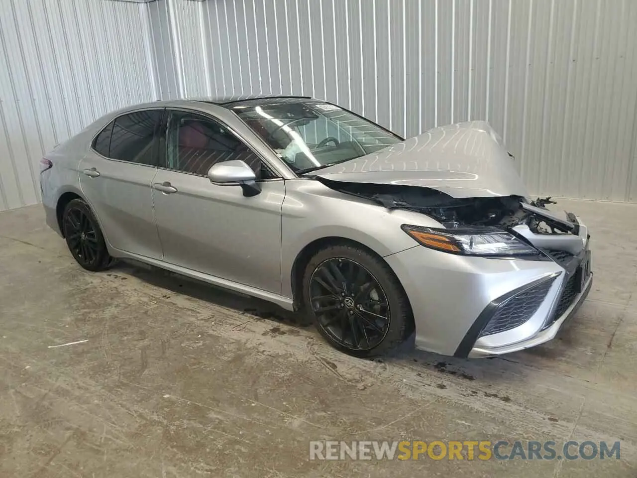 4 fotografías del automóvil dañado 4T1K61AK8MU562414 TOYOTA CAMRY 2021