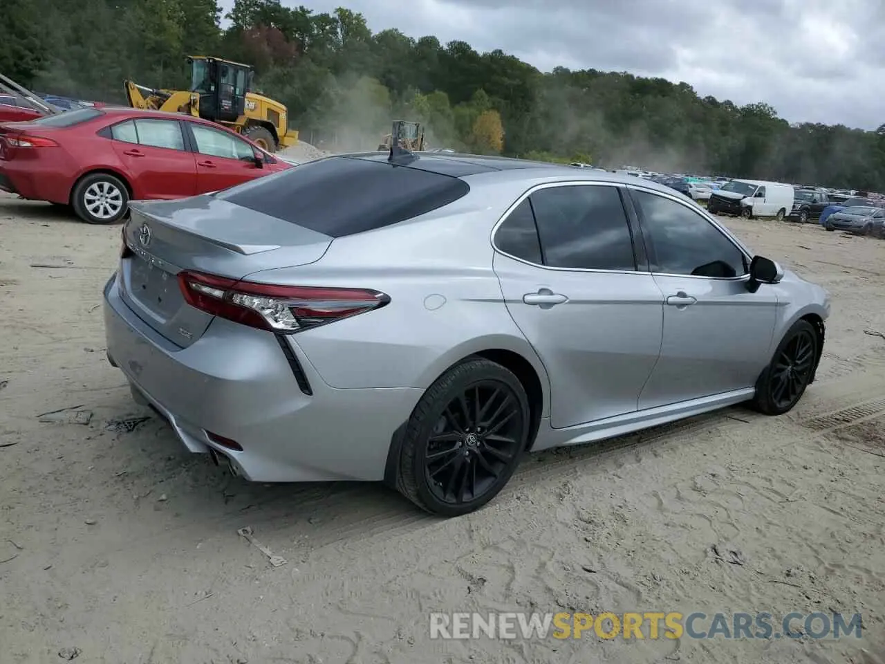 3 fotografías del automóvil dañado 4T1K61AK8MU581075 TOYOTA CAMRY 2021