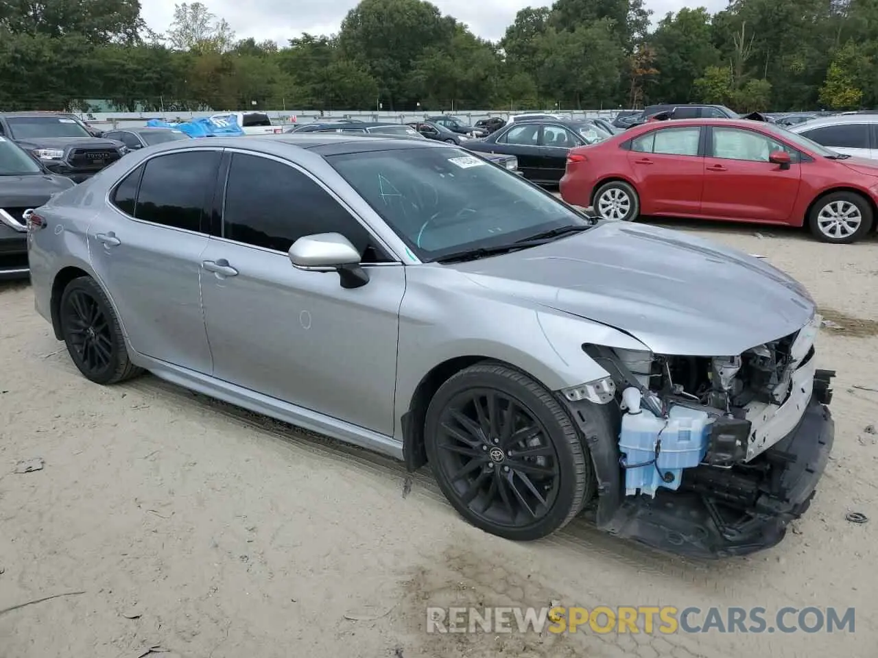 4 fotografías del automóvil dañado 4T1K61AK8MU581075 TOYOTA CAMRY 2021