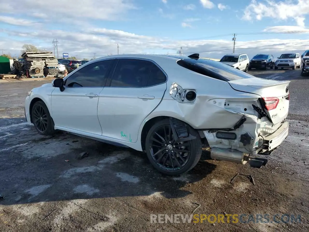 2 fotografías del automóvil dañado 4T1K61AK9MU428625 TOYOTA CAMRY 2021