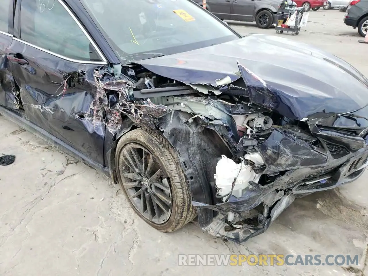 9 fotografías del automóvil dañado 4T1K61AK9MU438040 TOYOTA CAMRY 2021