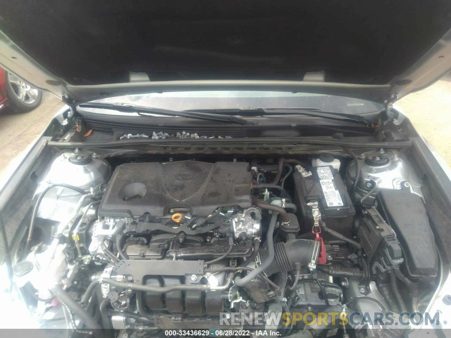 10 fotografías del automóvil dañado 4T1K61AK9MU477923 TOYOTA CAMRY 2021